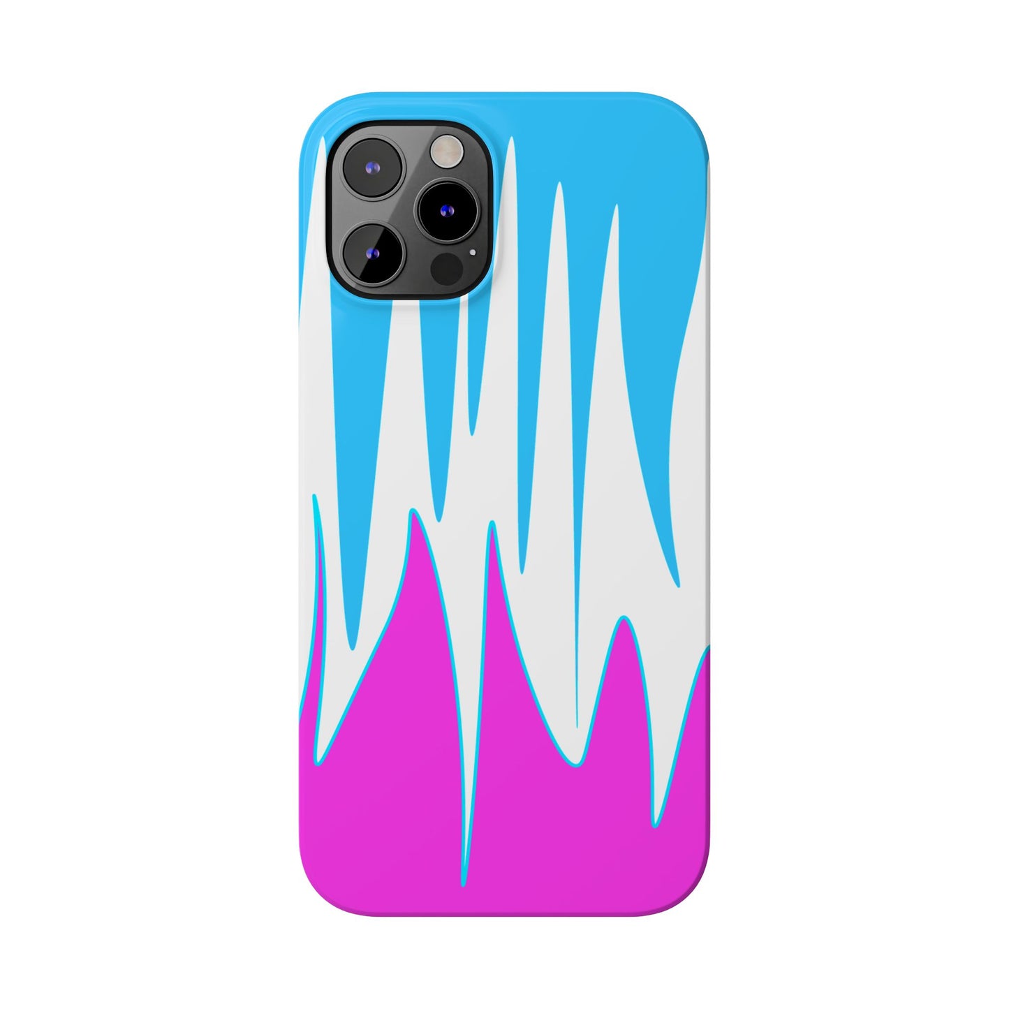 Vibrant Abstract Phone Case - Slim Fit, Phone Accessories, Custom Smartphone Case, Trendy iPhone Cover, Stylish Gift for Tech Lovers