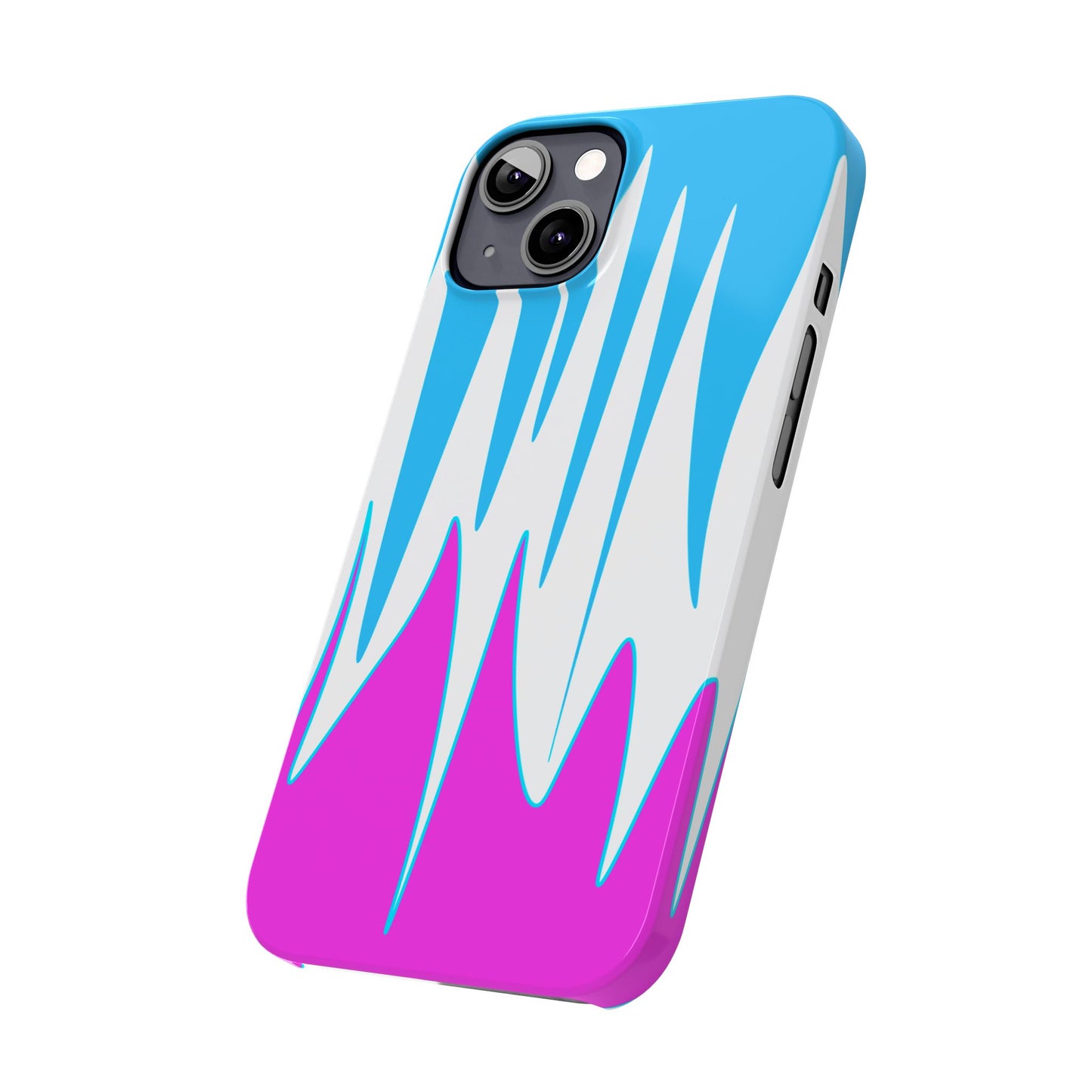 Vibrant Abstract Phone Case - Slim Fit, Phone Accessories, Custom Smartphone Case, Trendy iPhone Cover, Stylish Gift for Tech Lovers