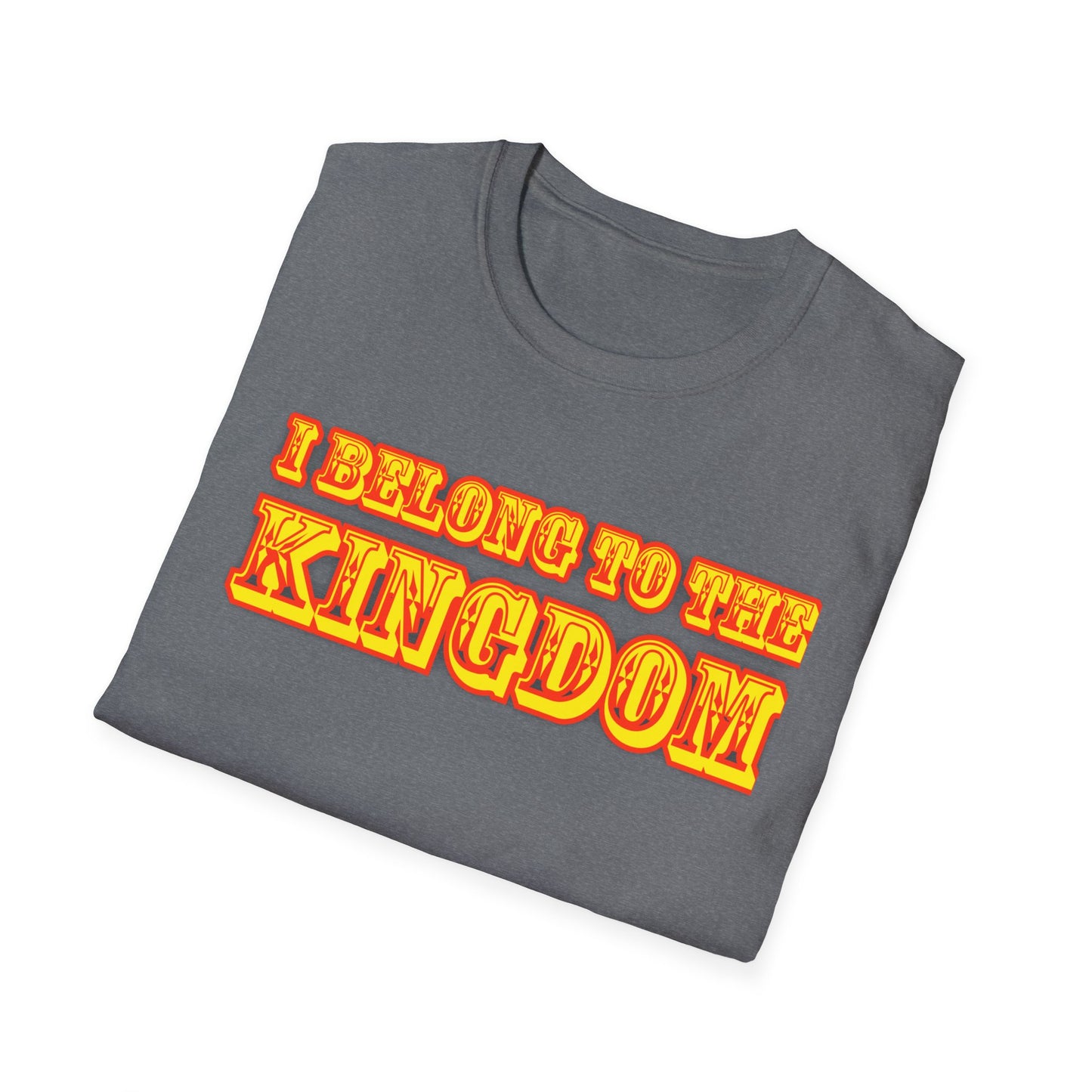 I Belong to the Kingdom Unisex Softstyle T-Shirt - Rashee Rice Graphic Tee for Fans