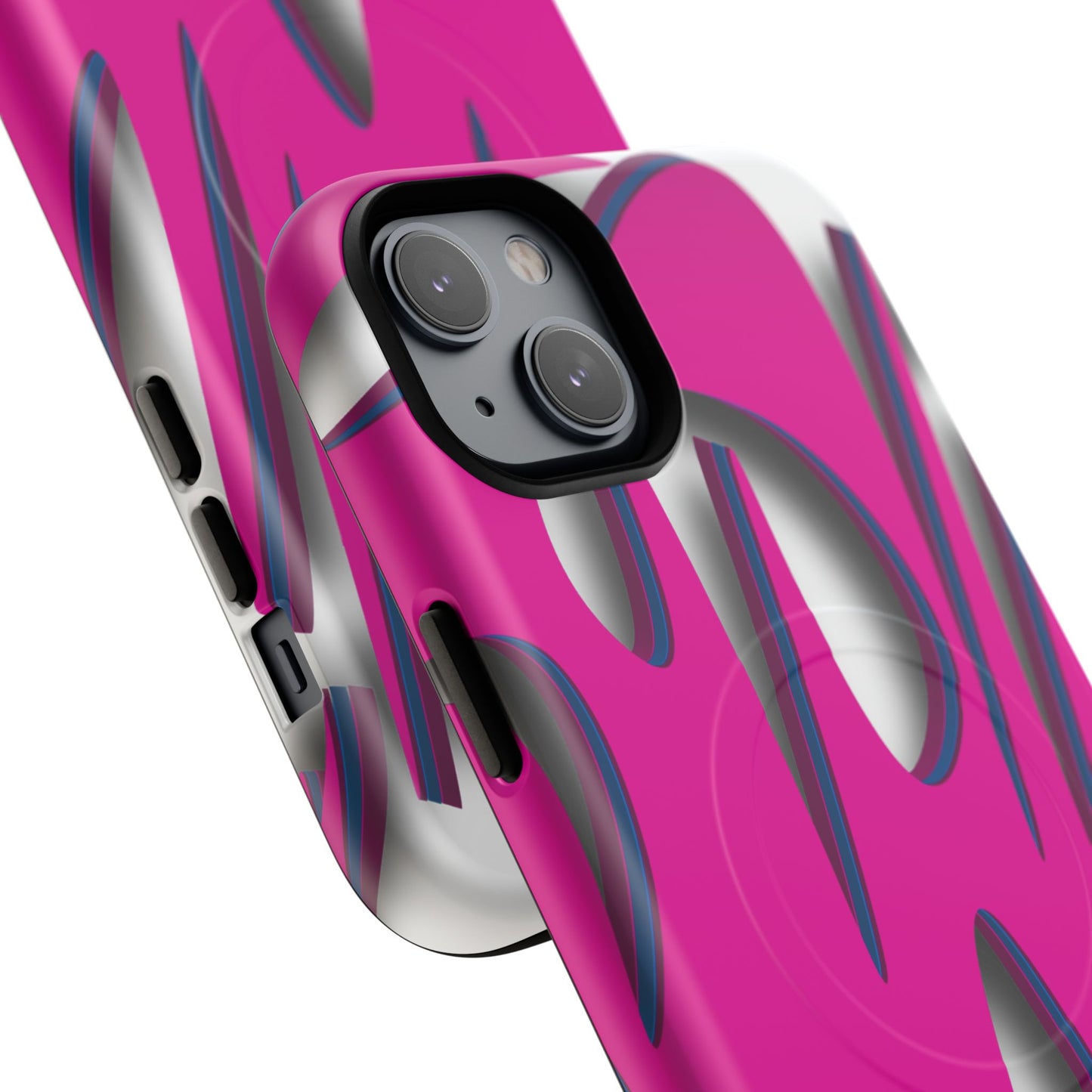 Bold Tough Magnetic Phone Case | Vibrant Pink Design