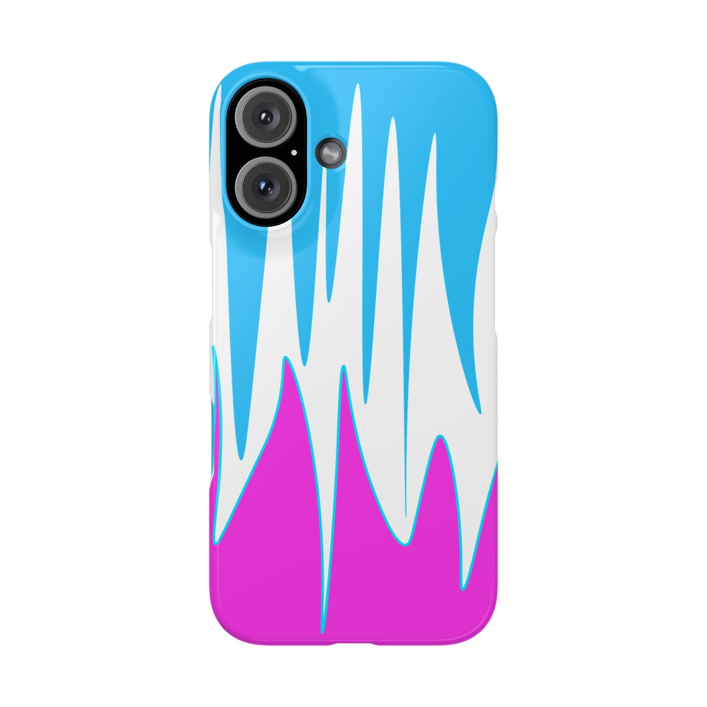 Vibrant Abstract Phone Case - Slim Fit, Phone Accessories, Custom Smartphone Case, Trendy iPhone Cover, Stylish Gift for Tech Lovers