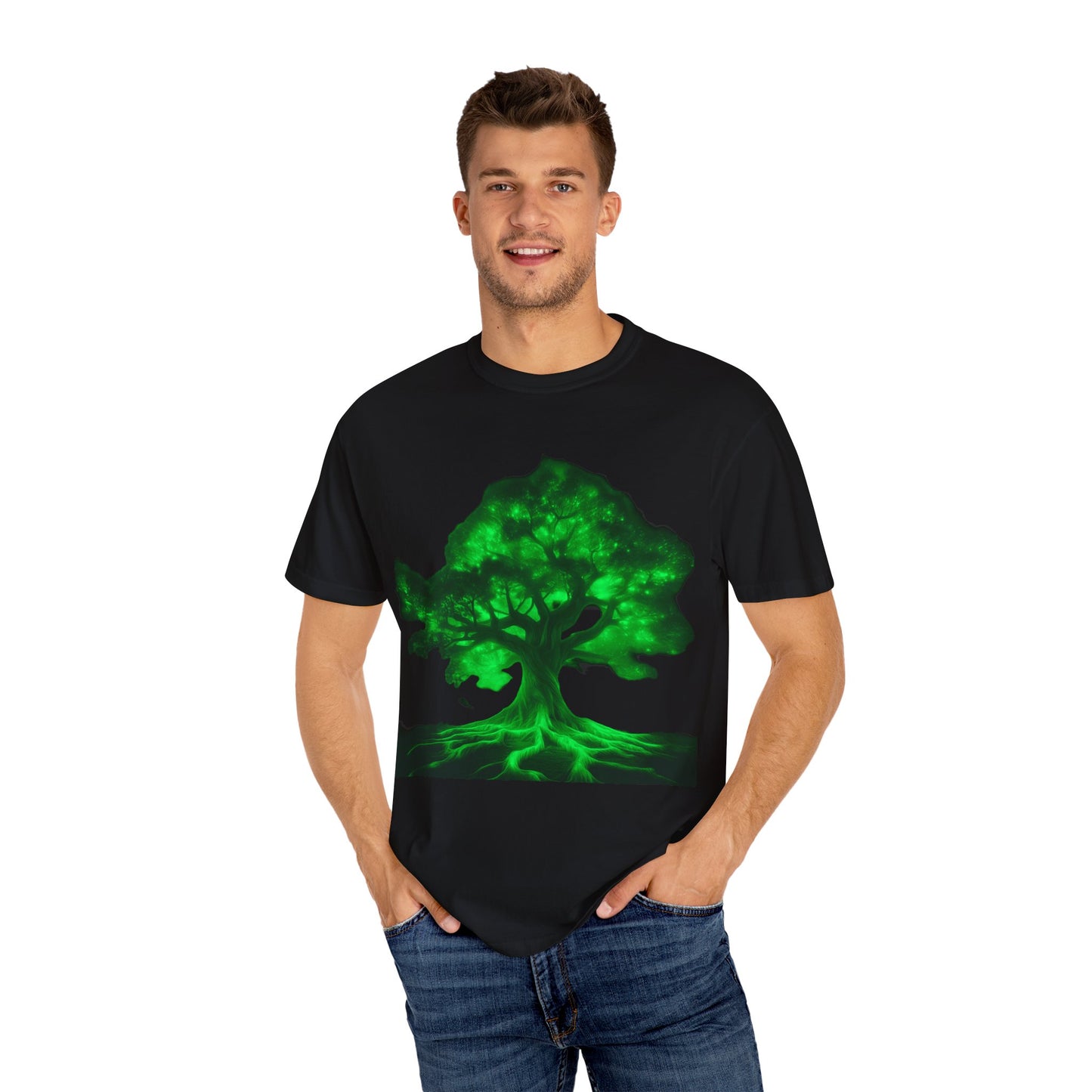 Glow-In-The-Dark Tree Unisex T-Shirt