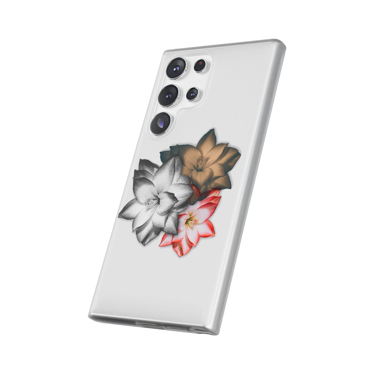 Elegant Floral Flexi Case - Stylish Phone Protection with Petal Design