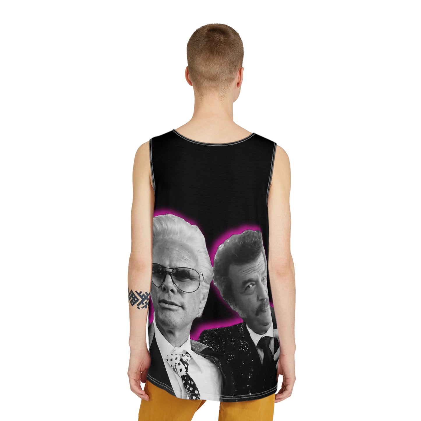 Uncle Baby Billy Graphic Men's Tank Top, Vintage Vibe Tank, Summer Fashion, Party Wear, Gift for Him, Cool Casual Apparel