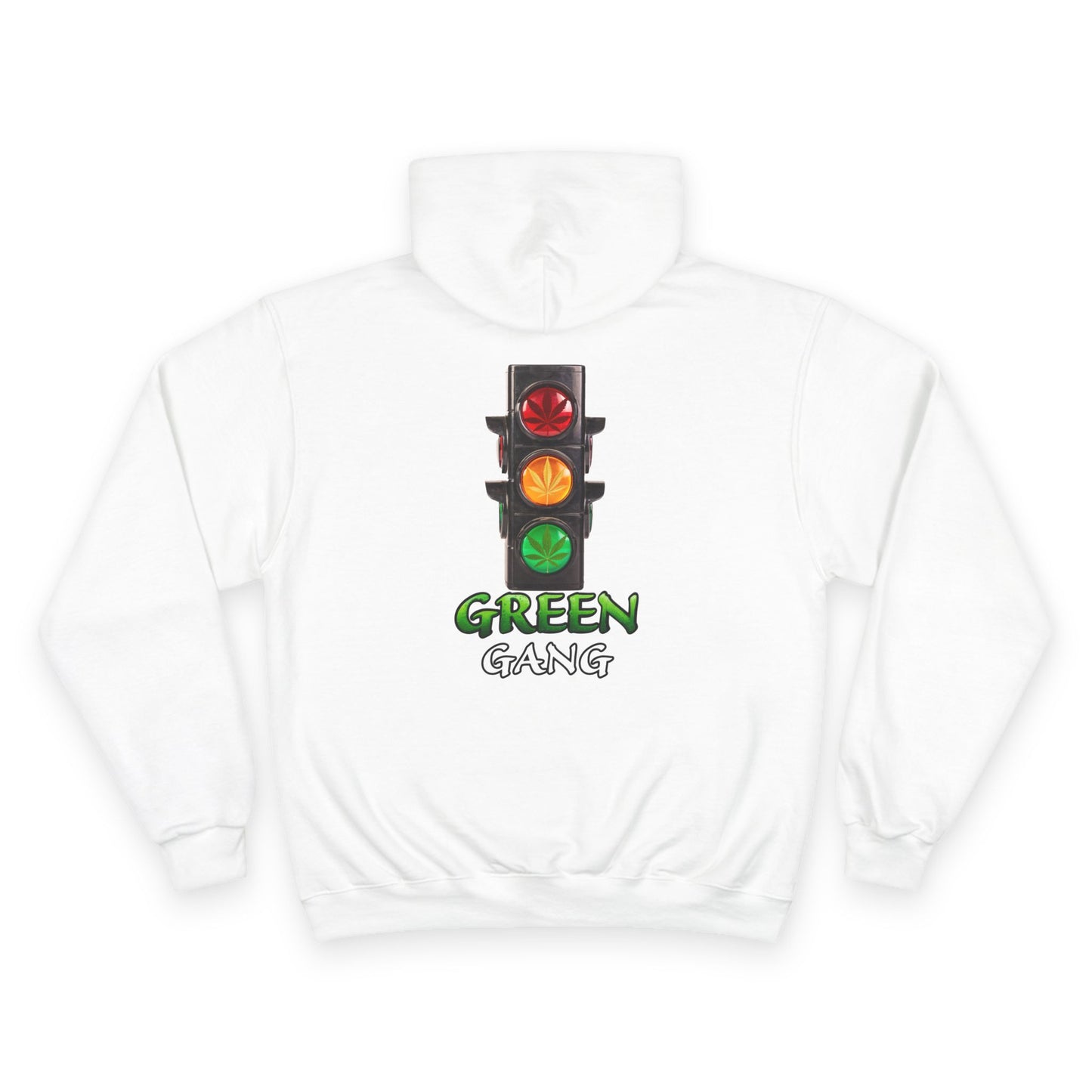 Lil Jay Champion Hoodie - Green Gang Streetwear, Urban Fashion, Gift for Music Lovers, Personalized Hoodie, Artistic Sweatshirt