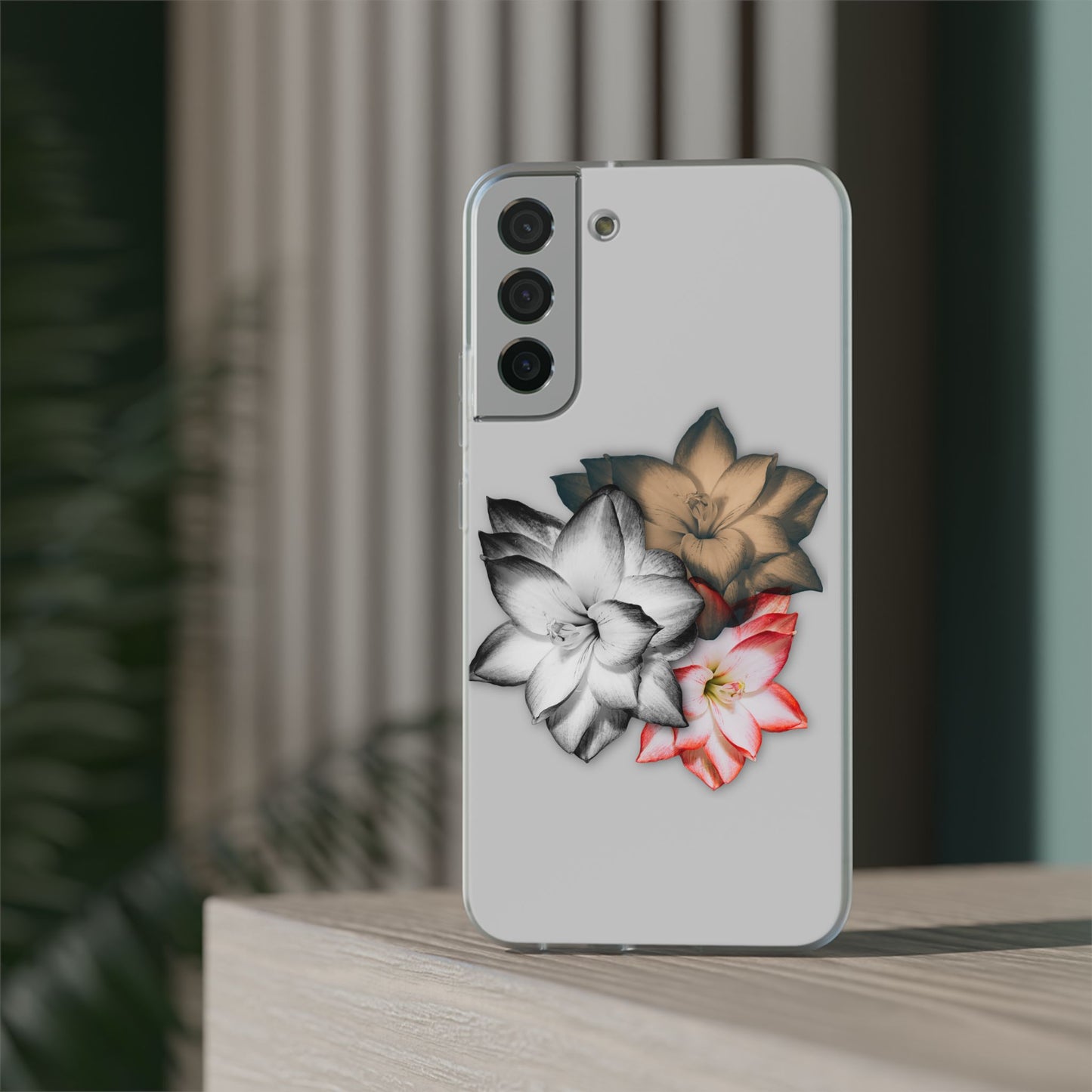 Elegant Floral Flexi Case - Stylish Phone Protection with Petal Design