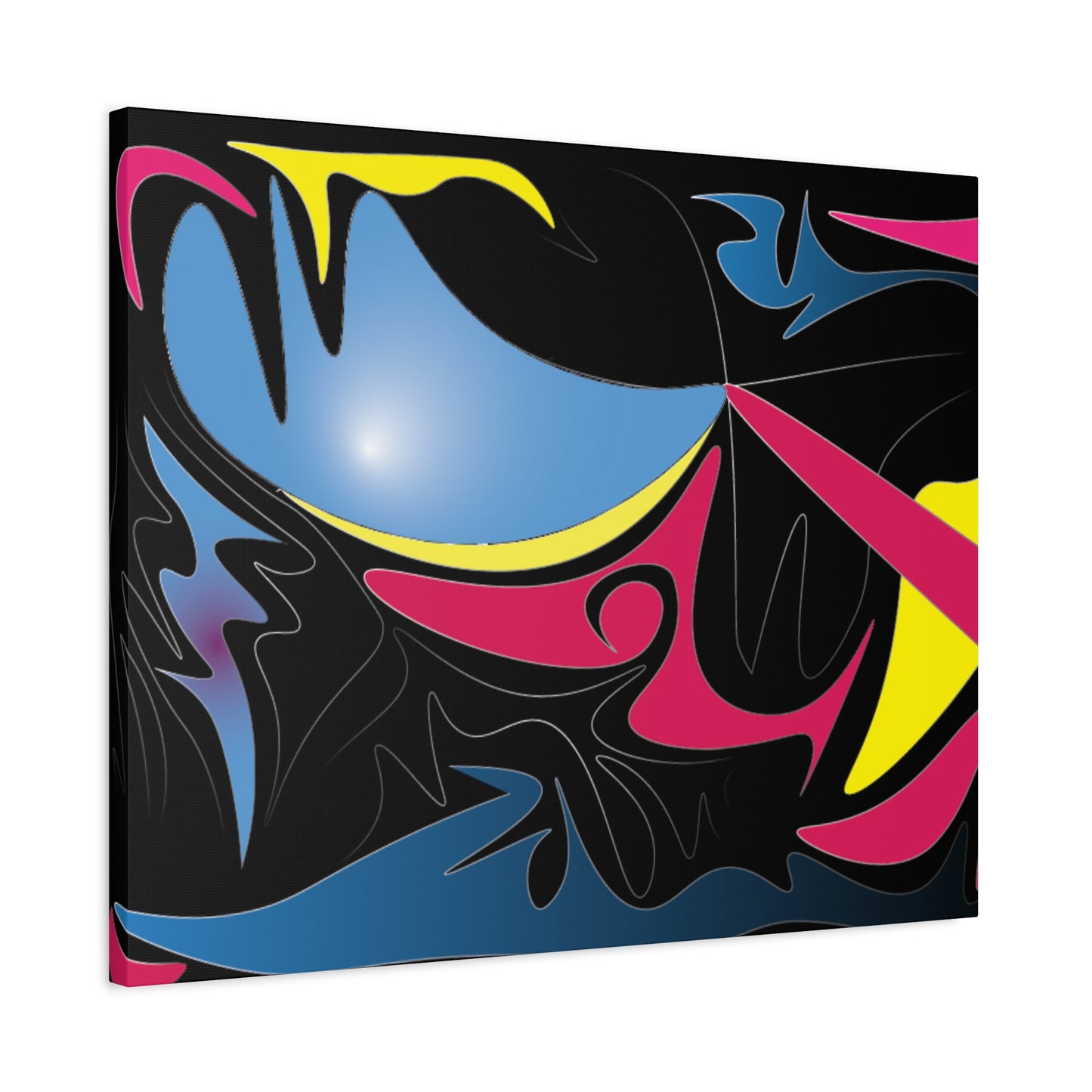 Abstract Art Canvas Print - Vibrant Modern Decor for Home