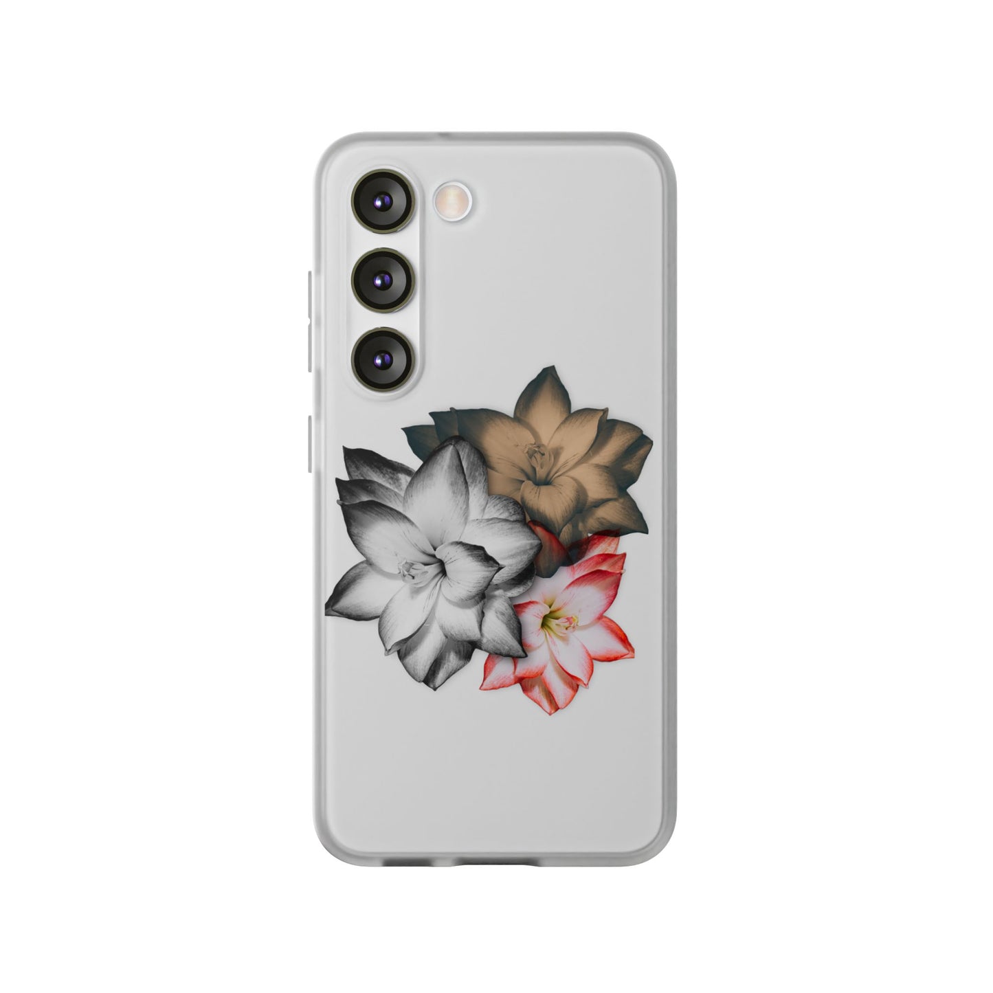 Elegant Floral Flexi Case - Stylish Phone Protection with Petal Design