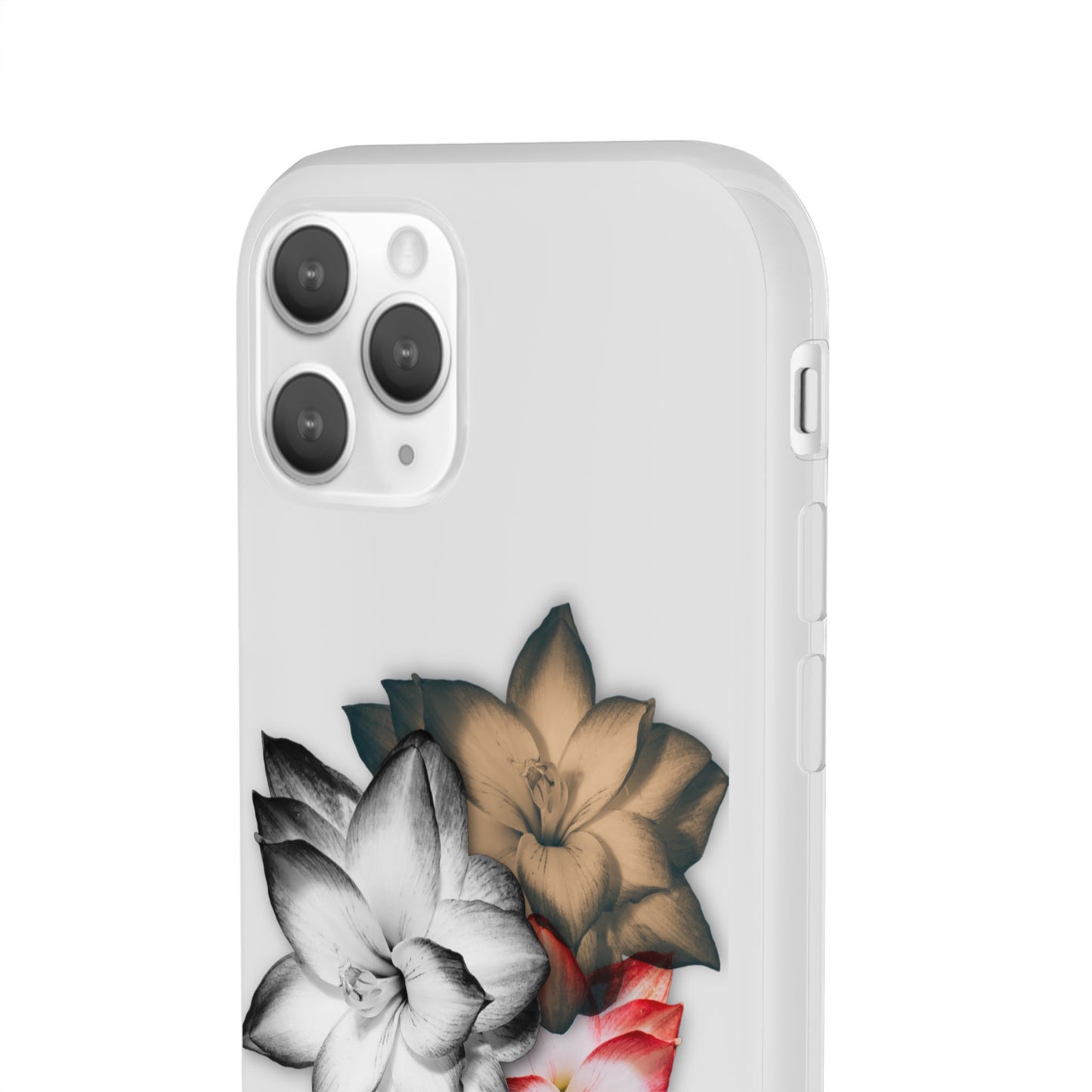 Elegant Floral Flexi Case - Stylish Phone Protection with Petal Design