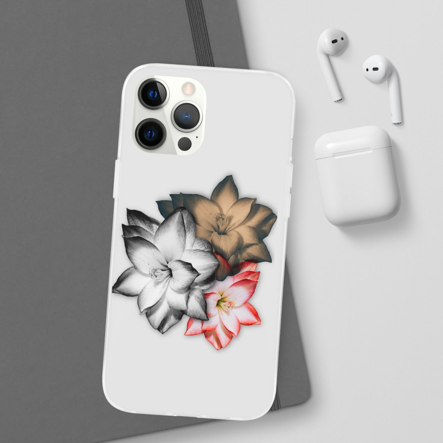 Elegant Floral Flexi Case - Stylish Phone Protection with Petal Design