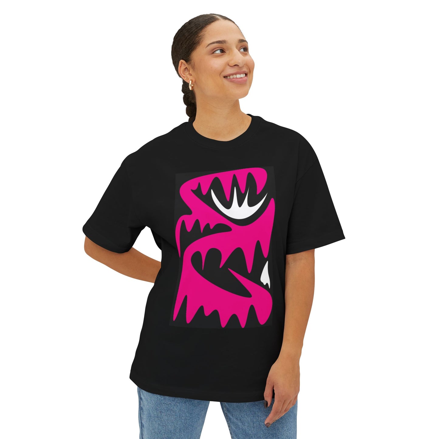 Boxy Tee - Cool Abstract Art Design Shirt