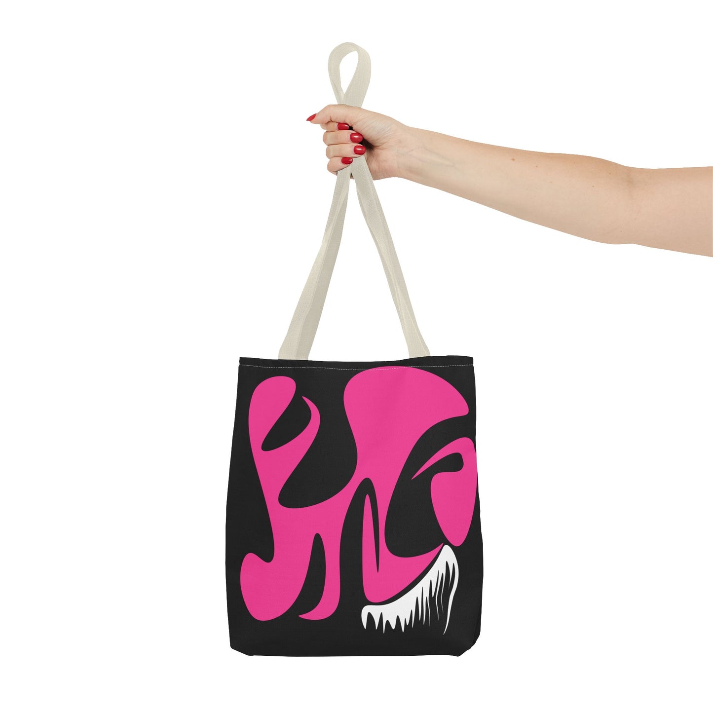 Chic Abstract Pink Design Tote Bag - Stylish & Functional
