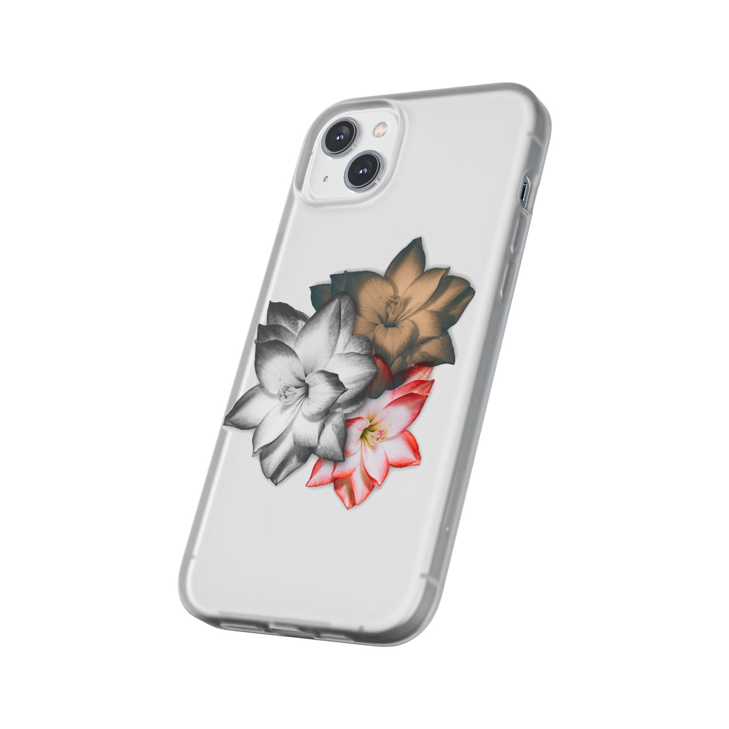 Elegant Floral Flexi Case - Stylish Phone Protection with Petal Design