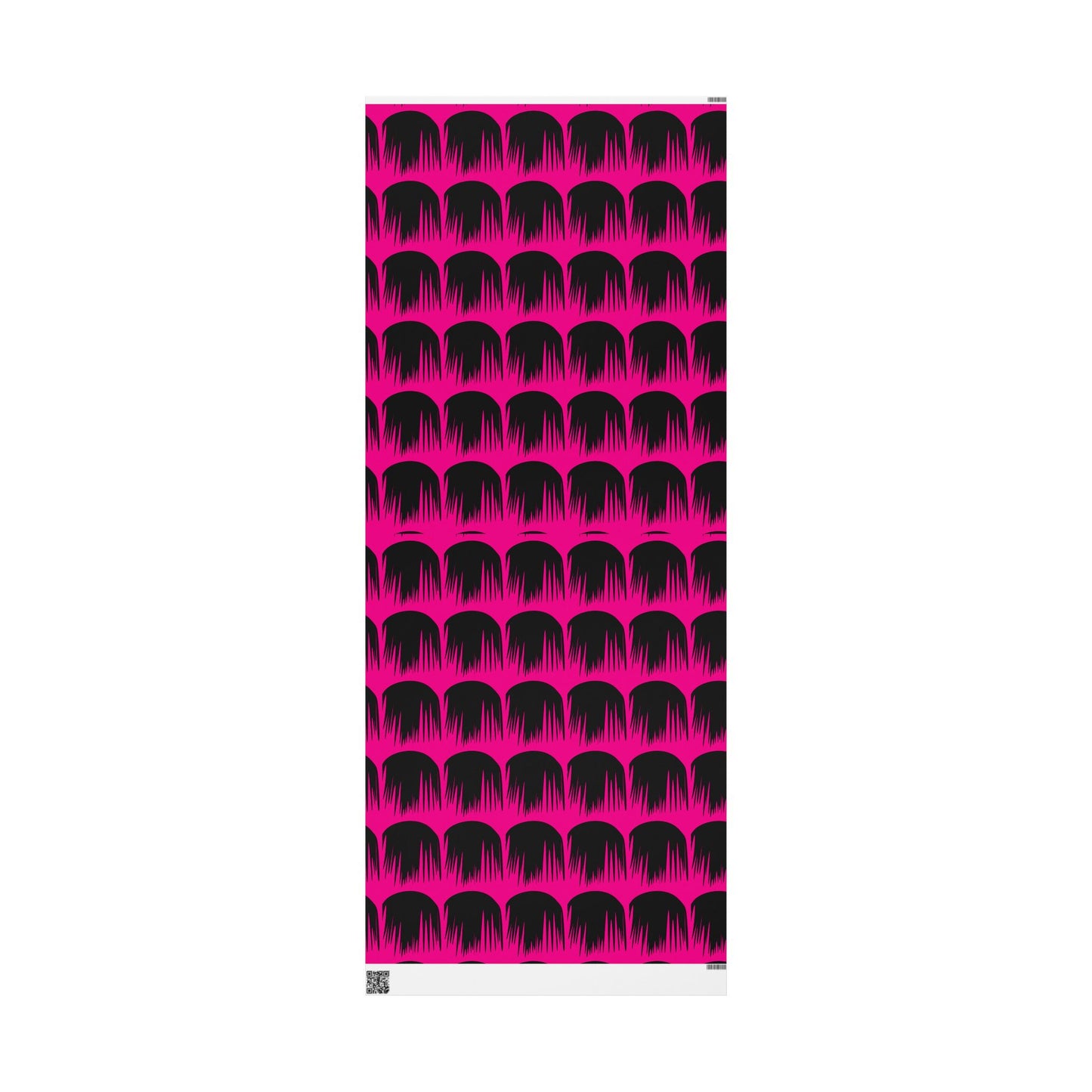 Vibrant Halloween Wrapping Paper, Artistic Gift Wrap, Unique Wrap for Parties, Purple and Black Design, Fun Holiday Decoration