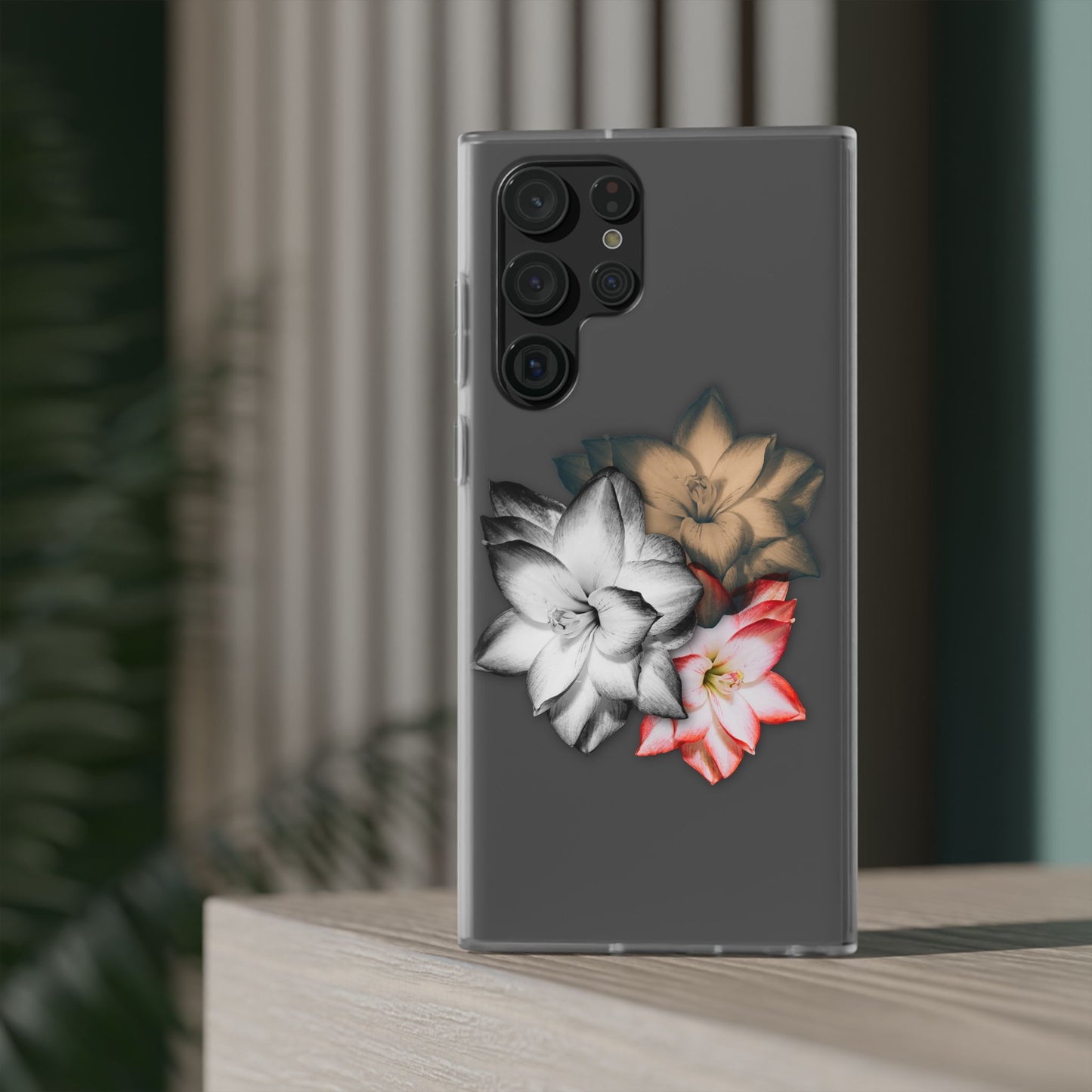 Elegant Floral Flexi Case - Stylish Phone Protection with Petal Design