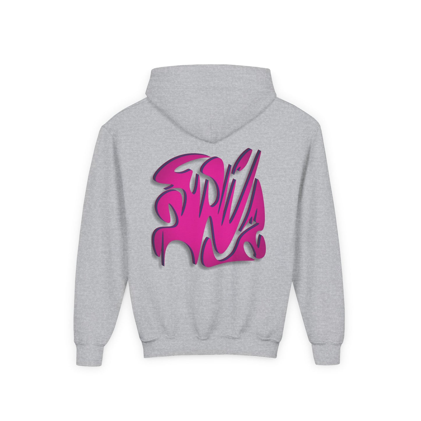 Youth Visionary Graffiti Hoodie - Trendy Streetwear for Future Creatives