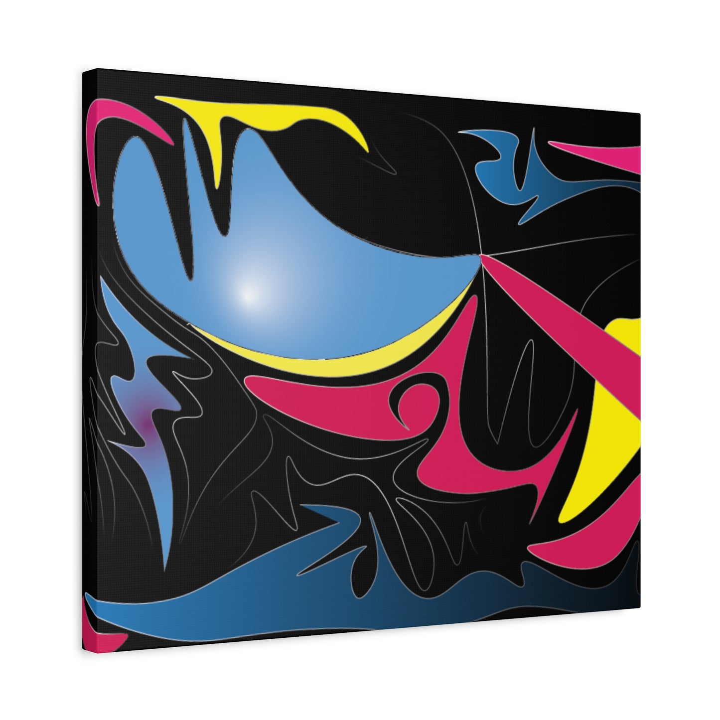 Abstract Art Canvas Print - Vibrant Modern Decor for Home