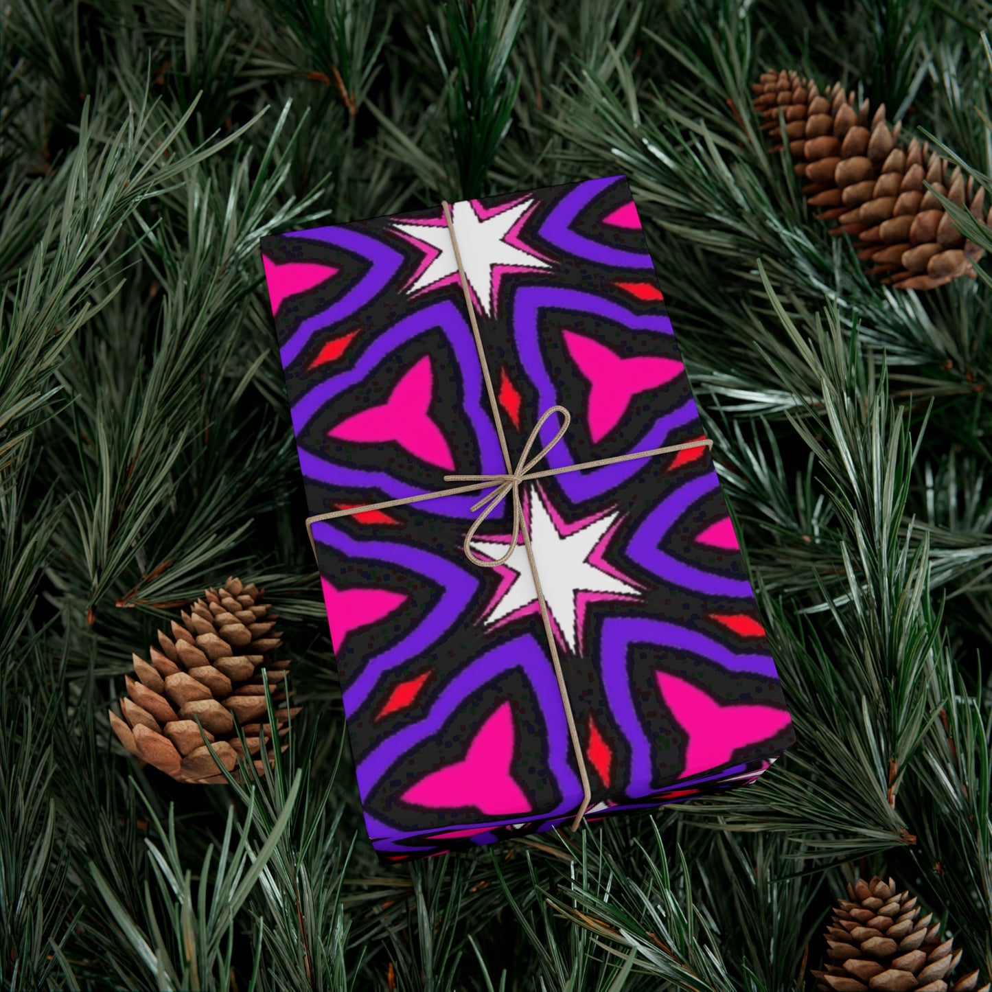 Vibrant Gift Wrap Papers – Colorful Geometric Design for All Occasions