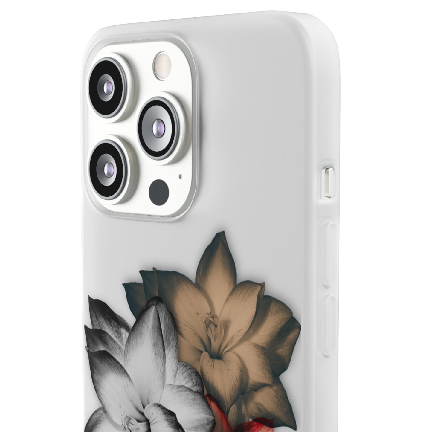 Elegant Floral Flexi Case - Stylish Phone Protection with Petal Design