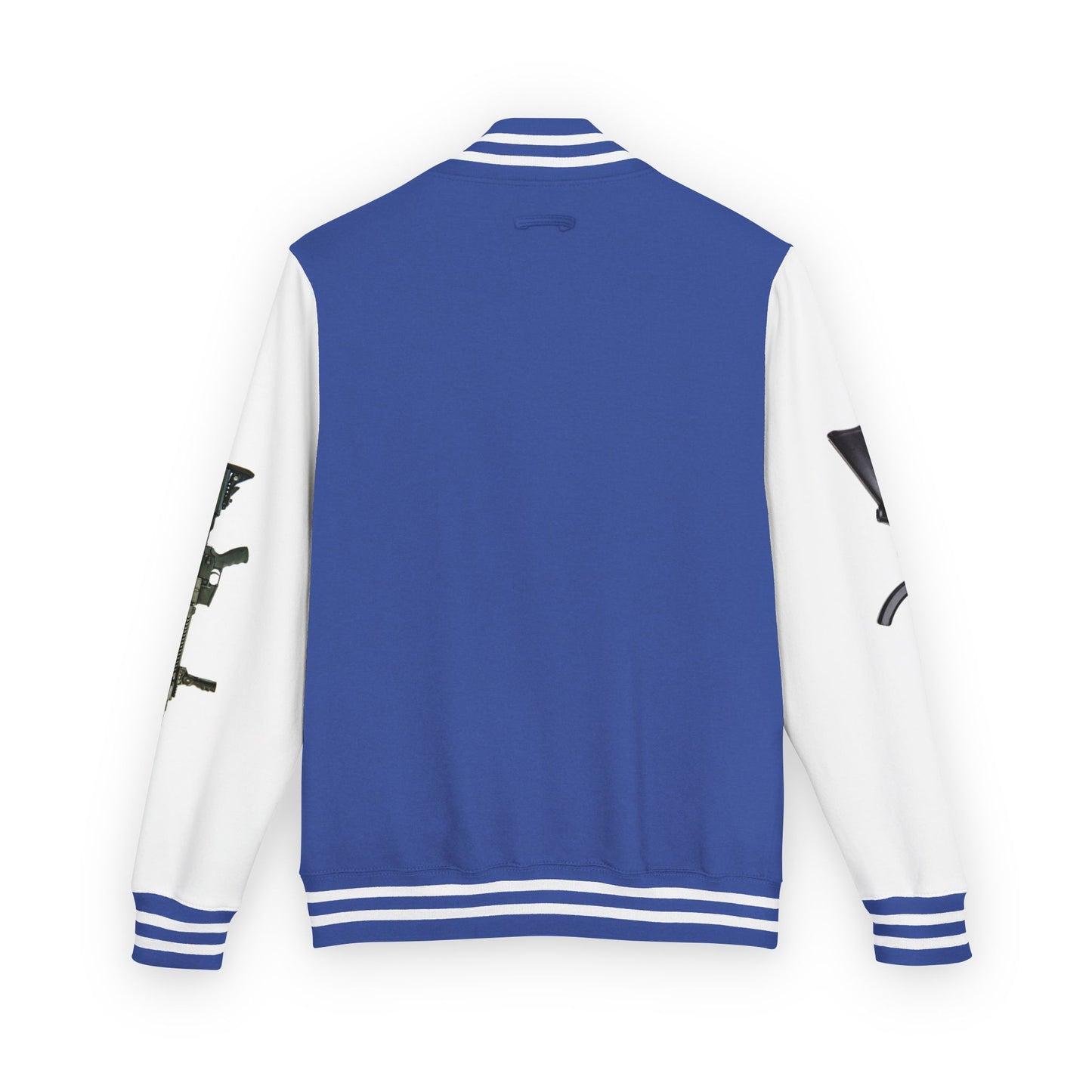 Unisex Heavyweight Letterman Jacket with Visionary Graphic, Casual Fashion, Trendy Outerwear, Unique Gift, Streetwear Style