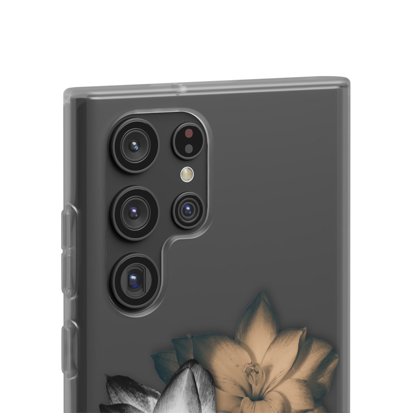 Elegant Floral Flexi Case - Stylish Phone Protection with Petal Design