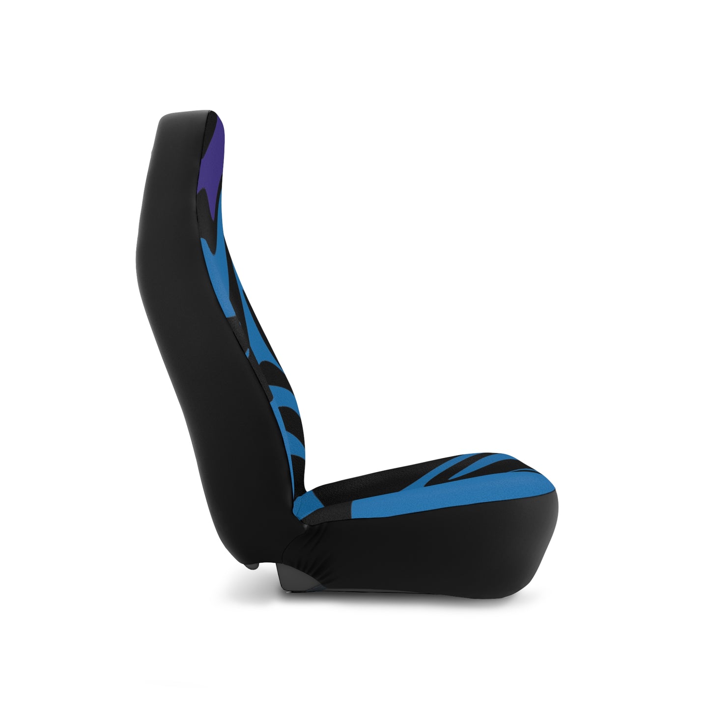 Stylish Blue Abstract Car Seat Covers - Unique Automotive Accessories