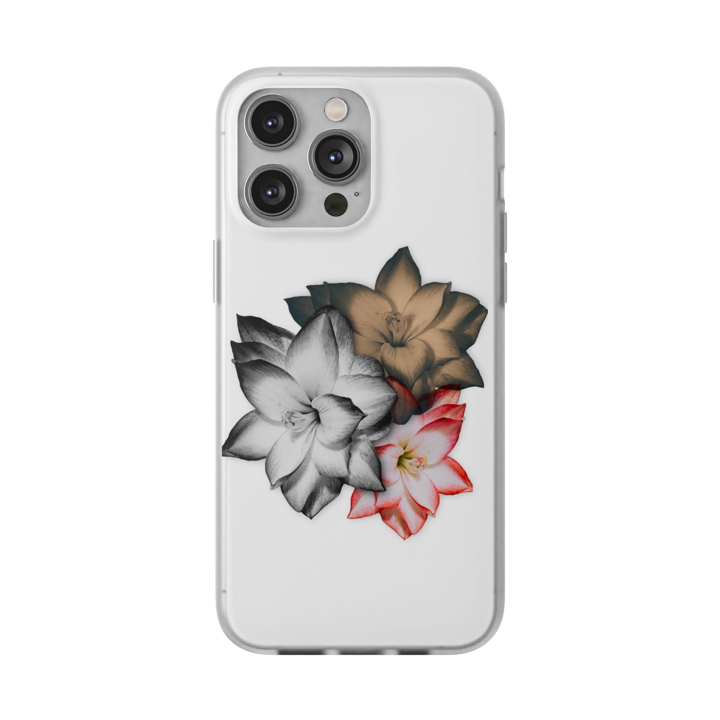Elegant Floral Flexi Case - Stylish Phone Protection with Petal Design