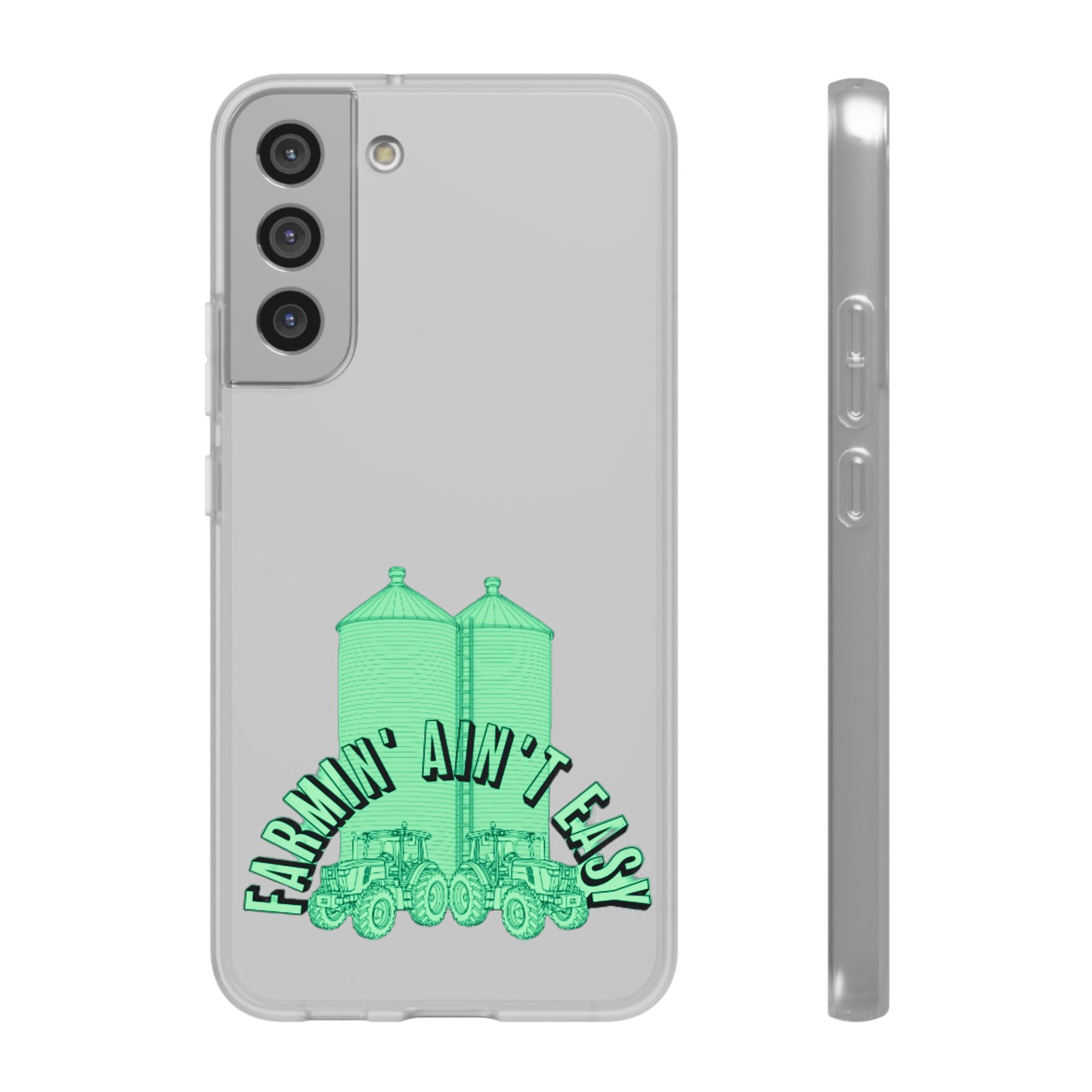 Farm Life Flexi Cases - "Farming Ain't Easy" Protective Phone Case