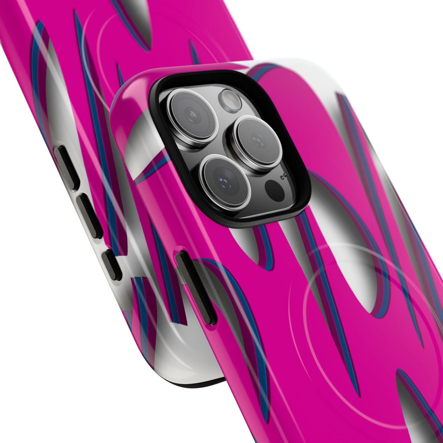 Bold Tough Magnetic Phone Case | Vibrant Pink Design