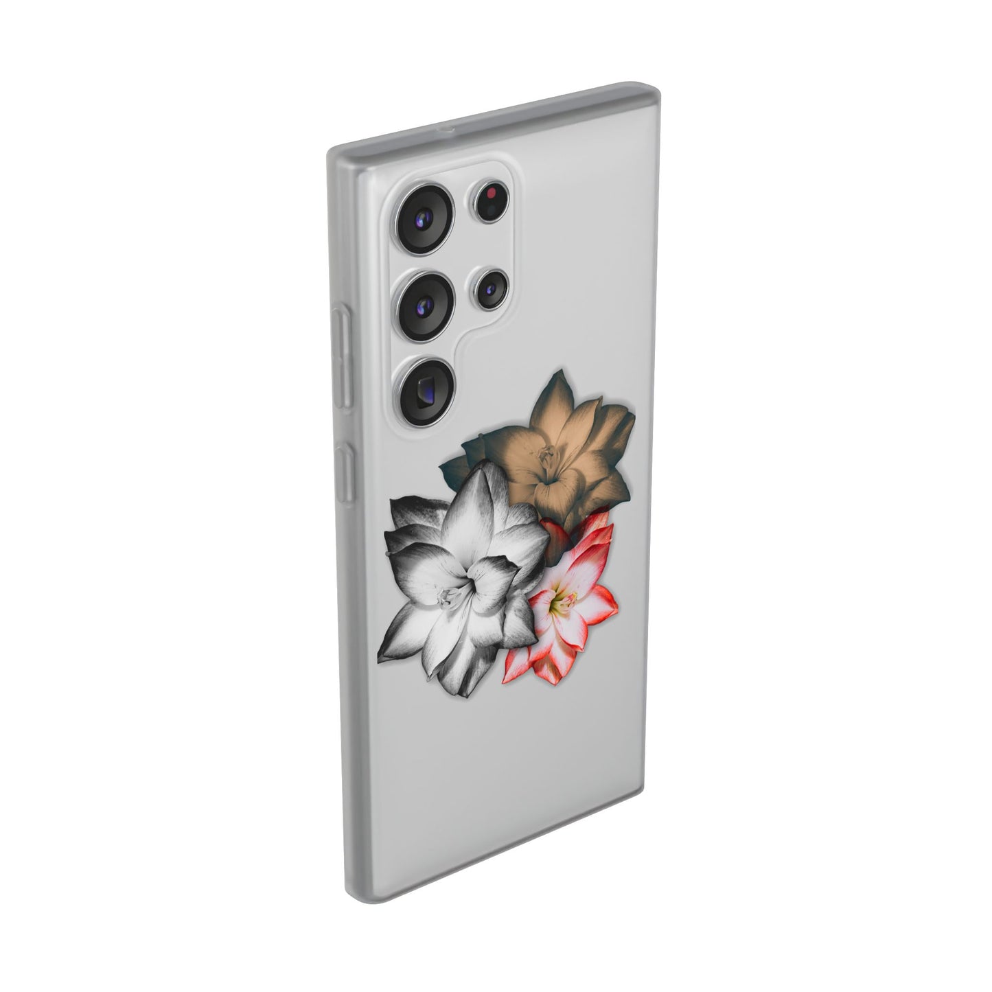 Elegant Floral Flexi Case - Stylish Phone Protection with Petal Design