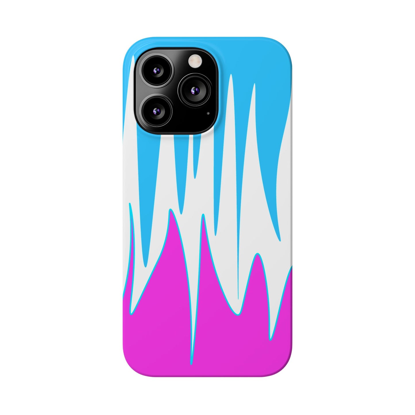 Vibrant Abstract Phone Case - Slim Fit, Phone Accessories, Custom Smartphone Case, Trendy iPhone Cover, Stylish Gift for Tech Lovers