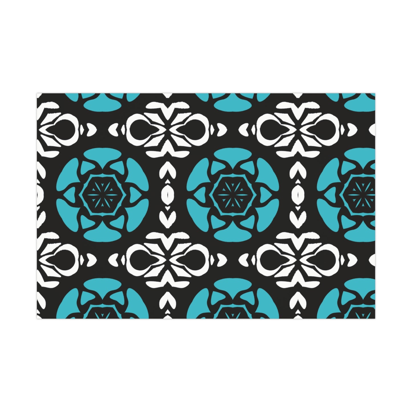 Festive Gift Wrap Papers - Colorful Geometric Pattern for Holidays & Celebrations