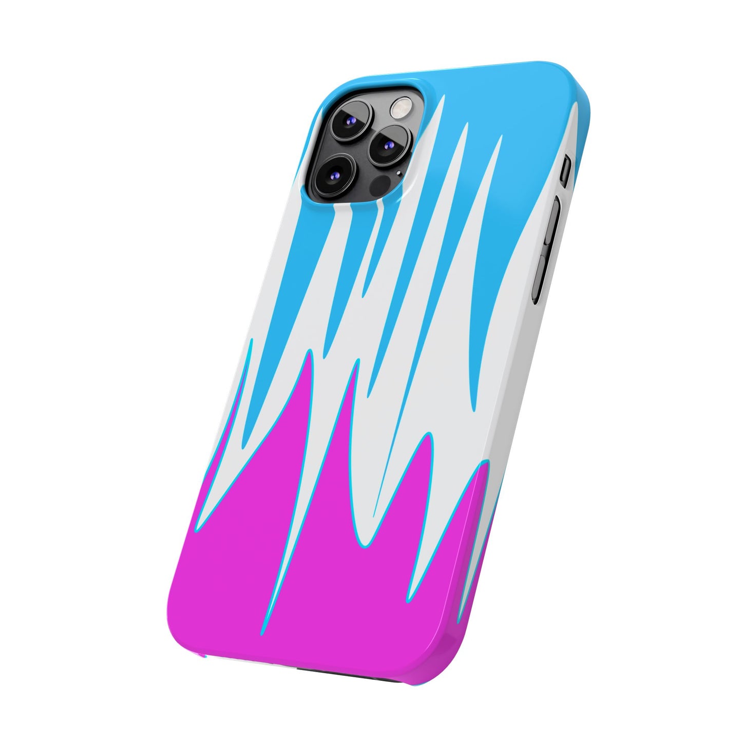Vibrant Abstract Phone Case - Slim Fit, Phone Accessories, Custom Smartphone Case, Trendy iPhone Cover, Stylish Gift for Tech Lovers