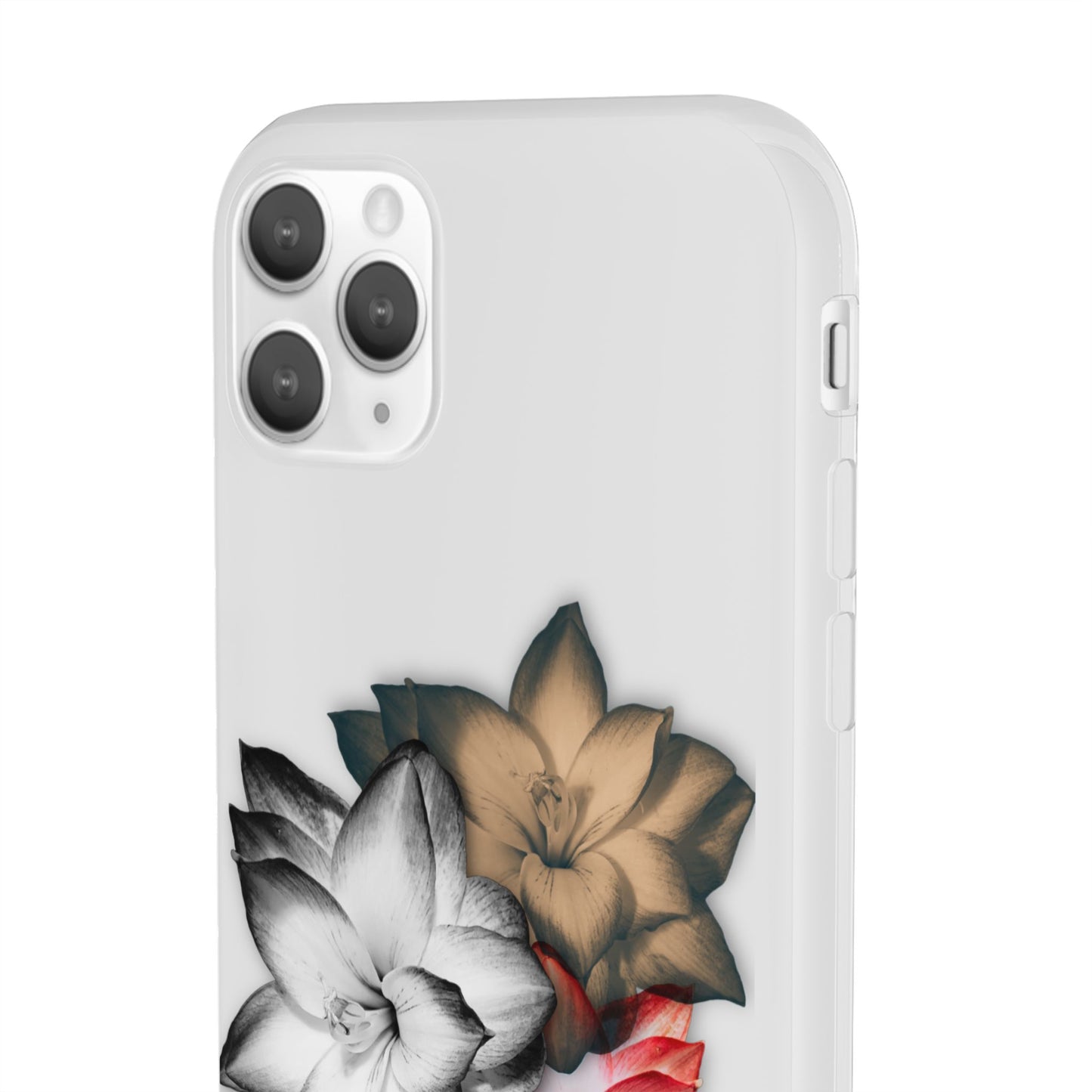 Elegant Floral Flexi Case - Stylish Phone Protection with Petal Design
