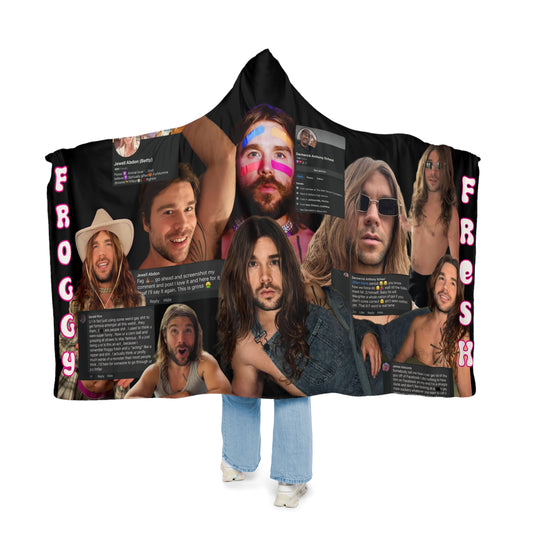 Cozy Photo Blanket Featuring Froggy Fresh