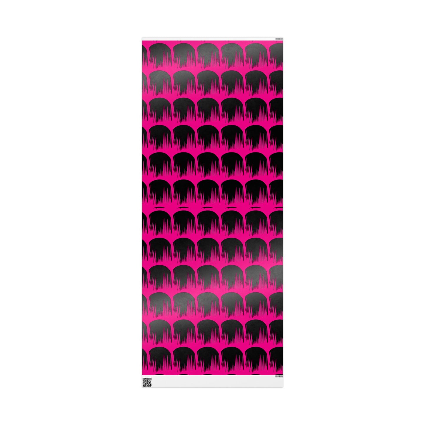 Vibrant Halloween Wrapping Paper, Artistic Gift Wrap, Unique Wrap for Parties, Purple and Black Design, Fun Holiday Decoration