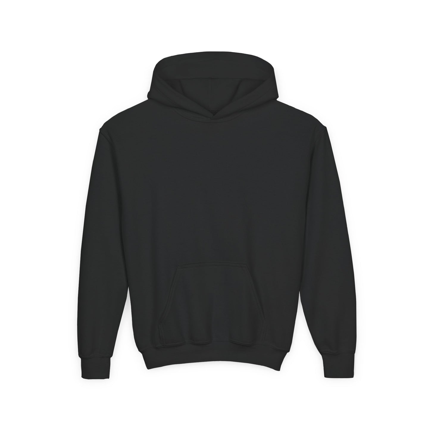 Youth Heavy Blend Hooded Sweatshirt with Bold Wave Design