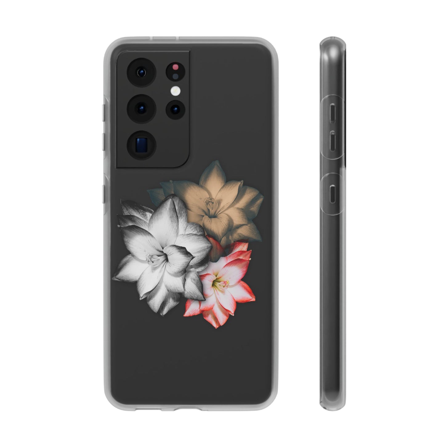 Elegant Floral Flexi Case - Stylish Phone Protection with Petal Design