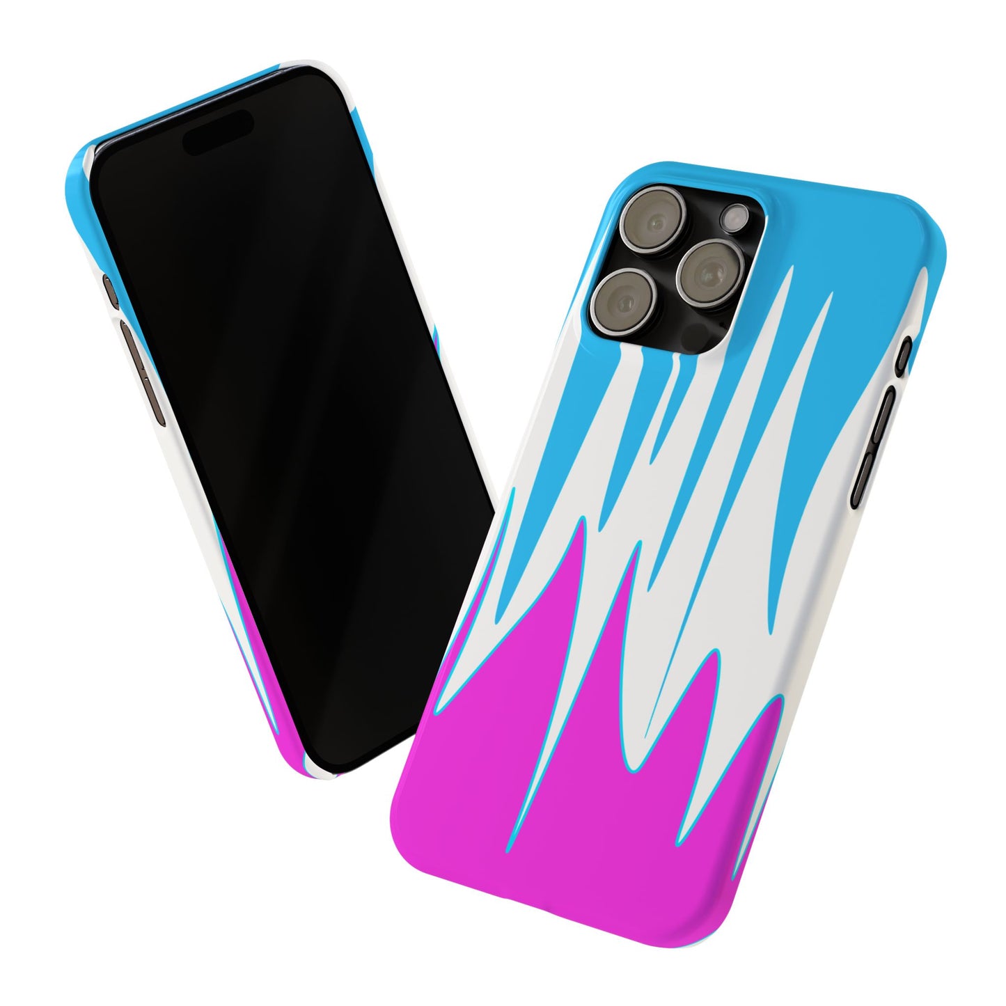 Vibrant Abstract Phone Case - Slim Fit, Phone Accessories, Custom Smartphone Case, Trendy iPhone Cover, Stylish Gift for Tech Lovers