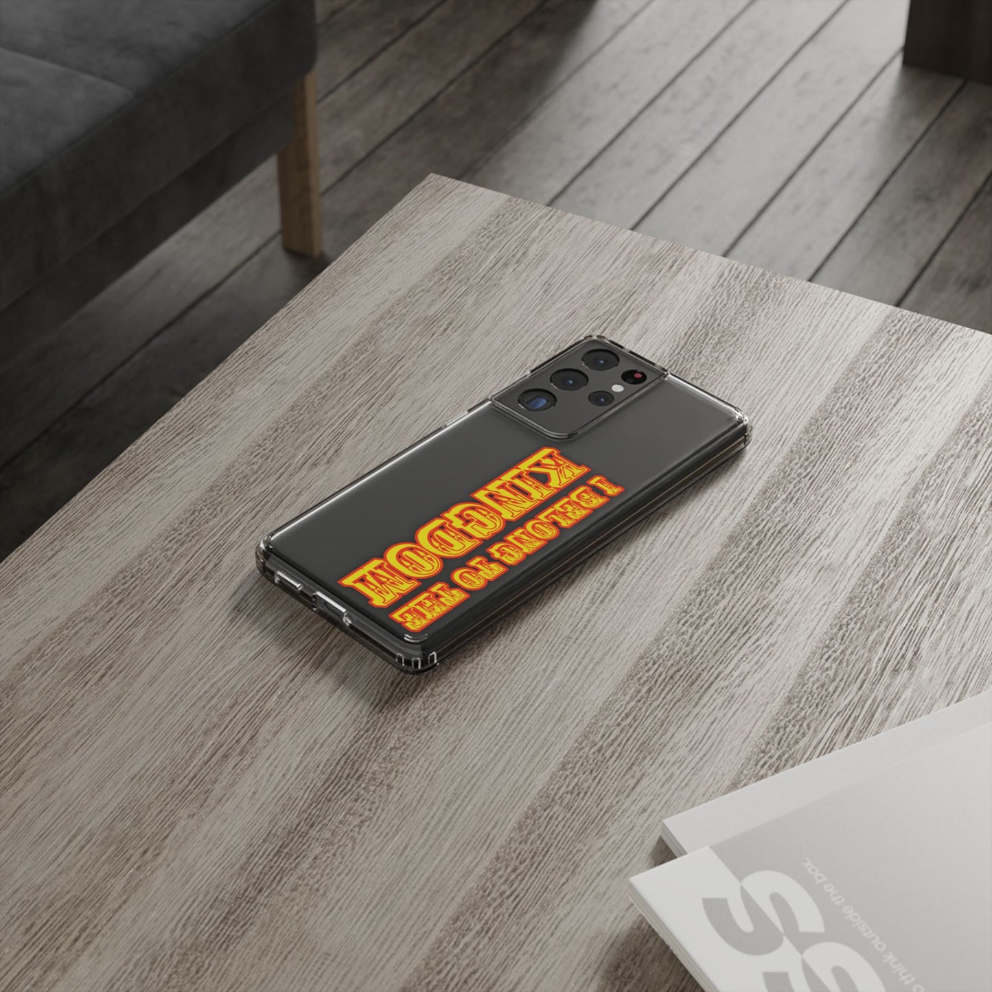 I Belong to the Kingdom Clear Phone Case