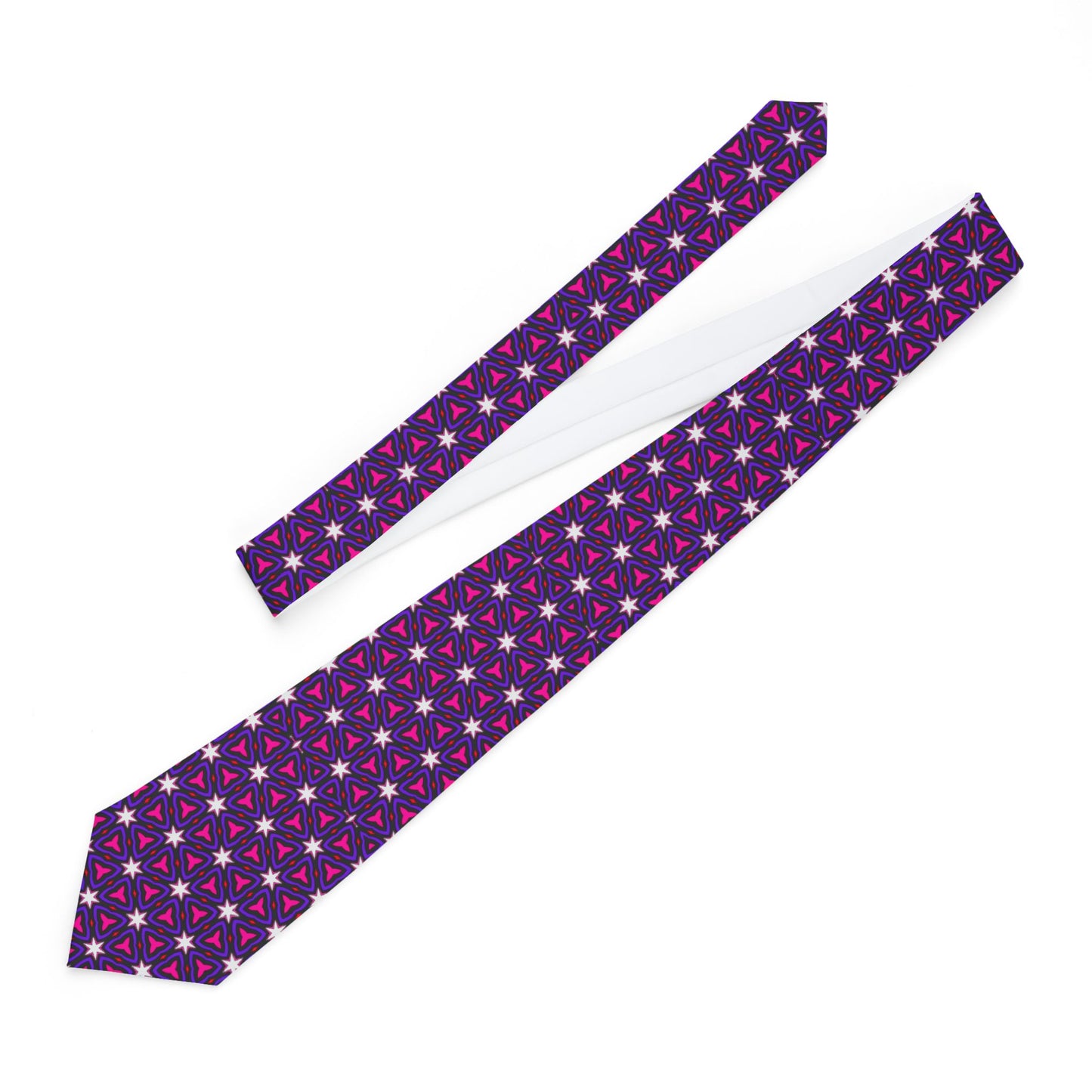 Vibrant Geometric Necktie for Stylish Men - Perfect for Weddings and Formal Events