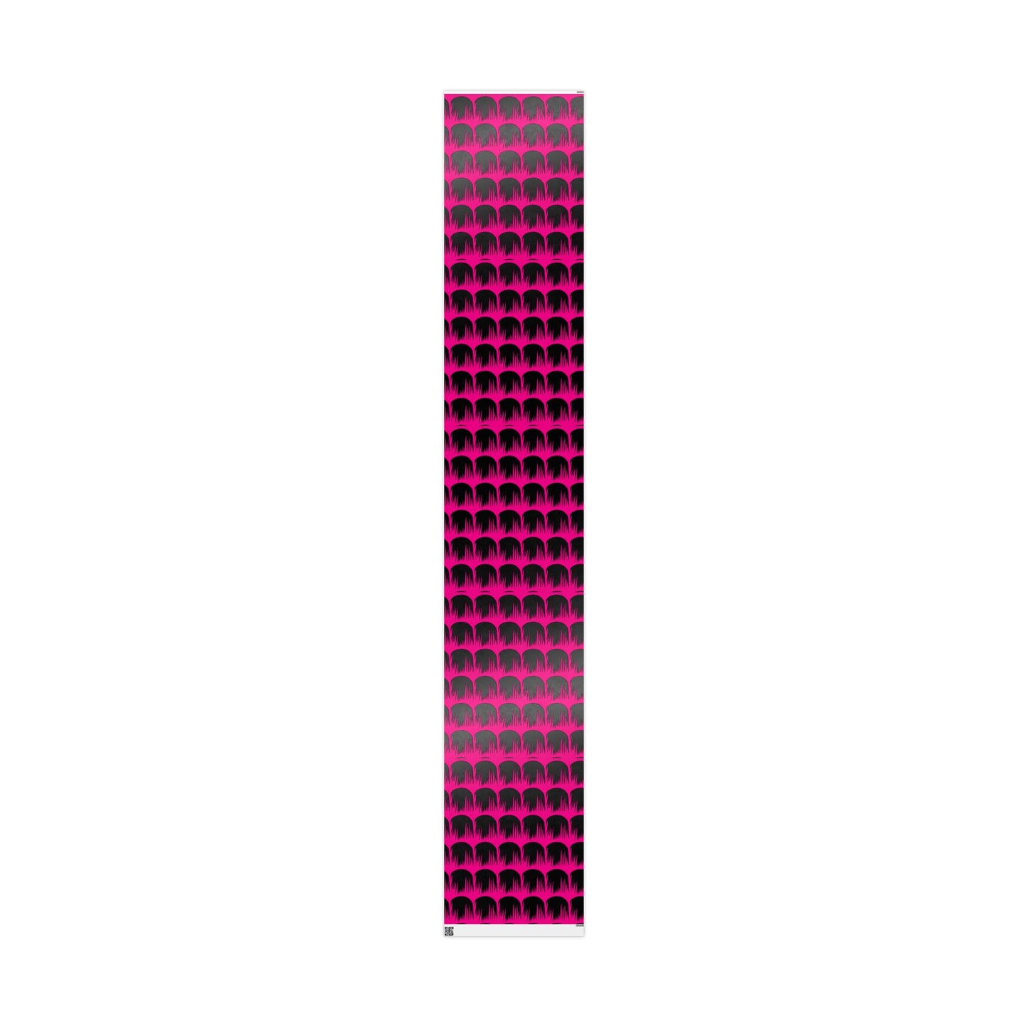 Vibrant Halloween Wrapping Paper, Artistic Gift Wrap, Unique Wrap for Parties, Purple and Black Design, Fun Holiday Decoration