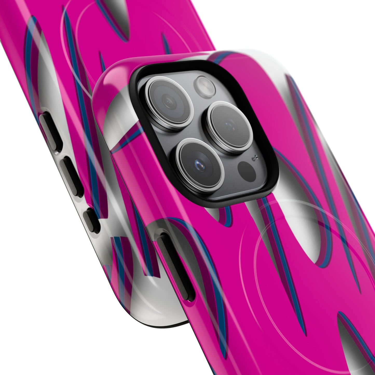 Bold Tough Magnetic Phone Case | Vibrant Pink Design