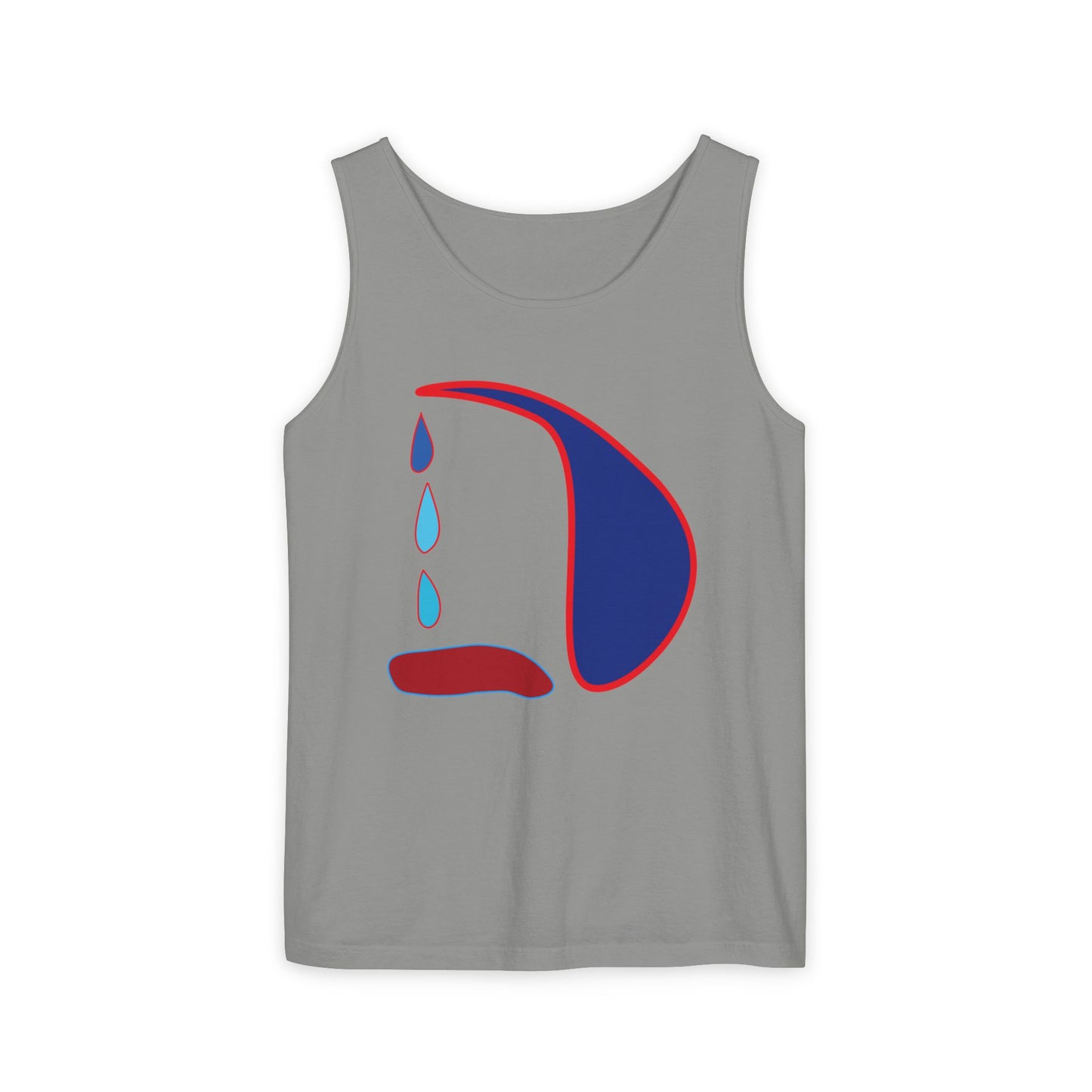 Emotional Art Unisex Garment-Dyed Tank Top | Summer Vibes & Casual Comfort