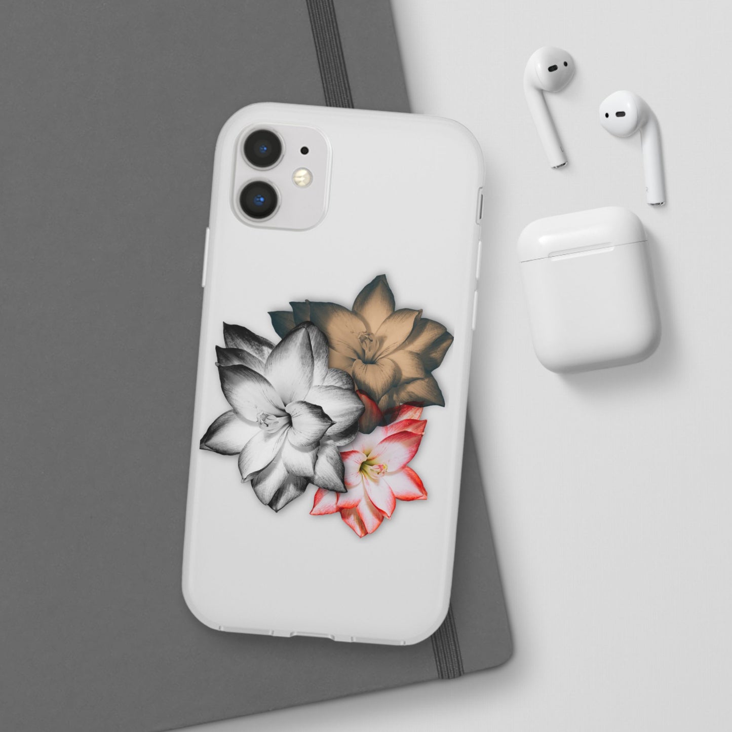 Elegant Floral Flexi Case - Stylish Phone Protection with Petal Design