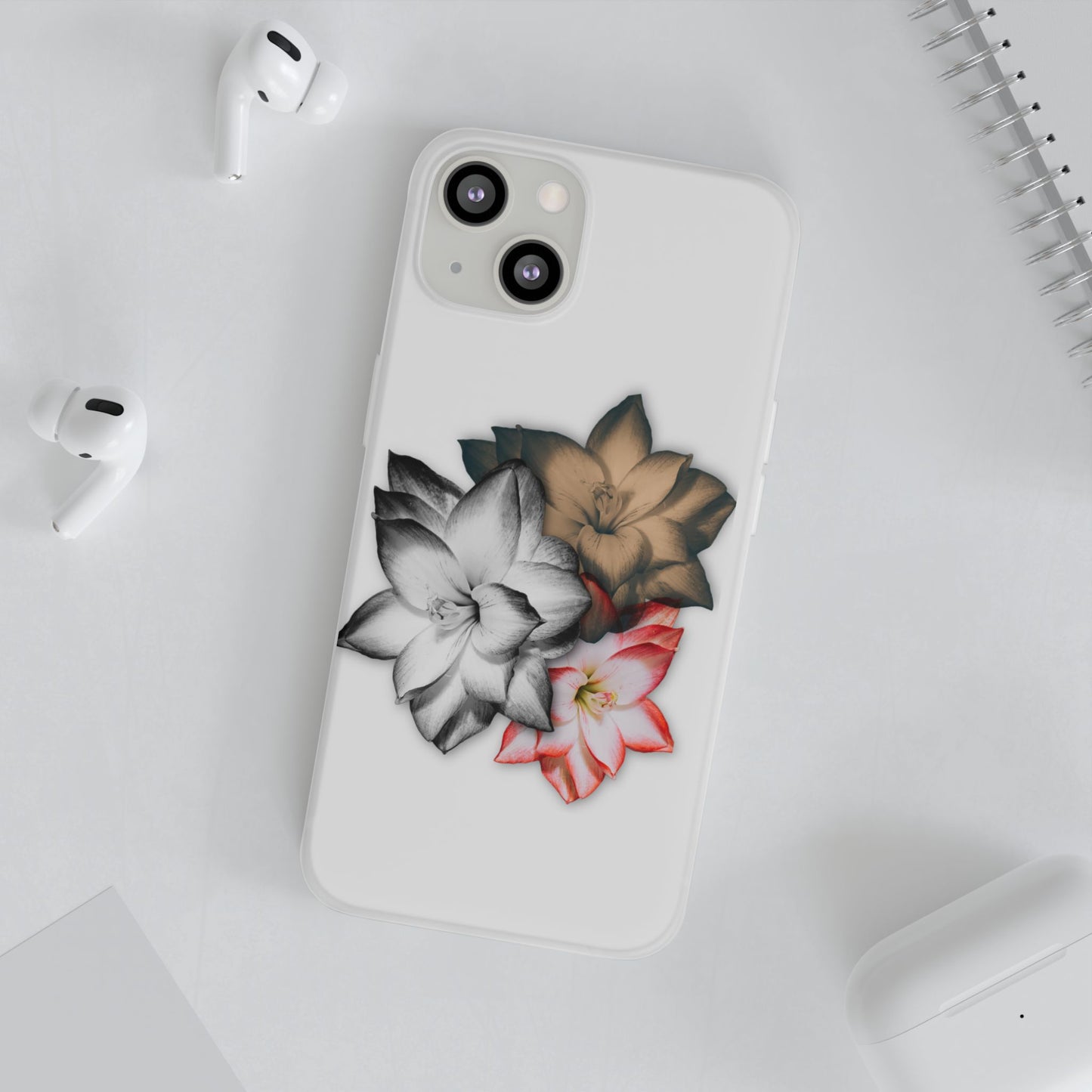 Elegant Floral Flexi Case - Stylish Phone Protection with Petal Design