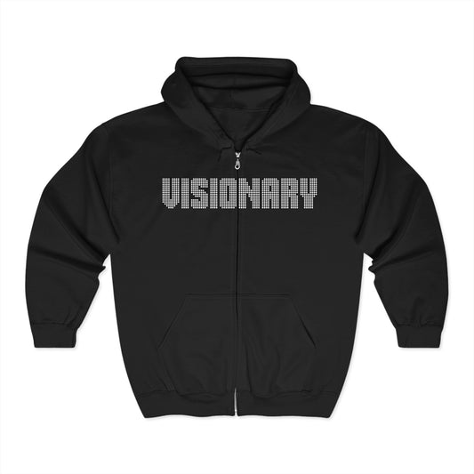 VISIONARY Unisex Heavy Blend™ Full Zip Hooded Sweatshirt - Trendy, Stylish & Cozy Casual Wear