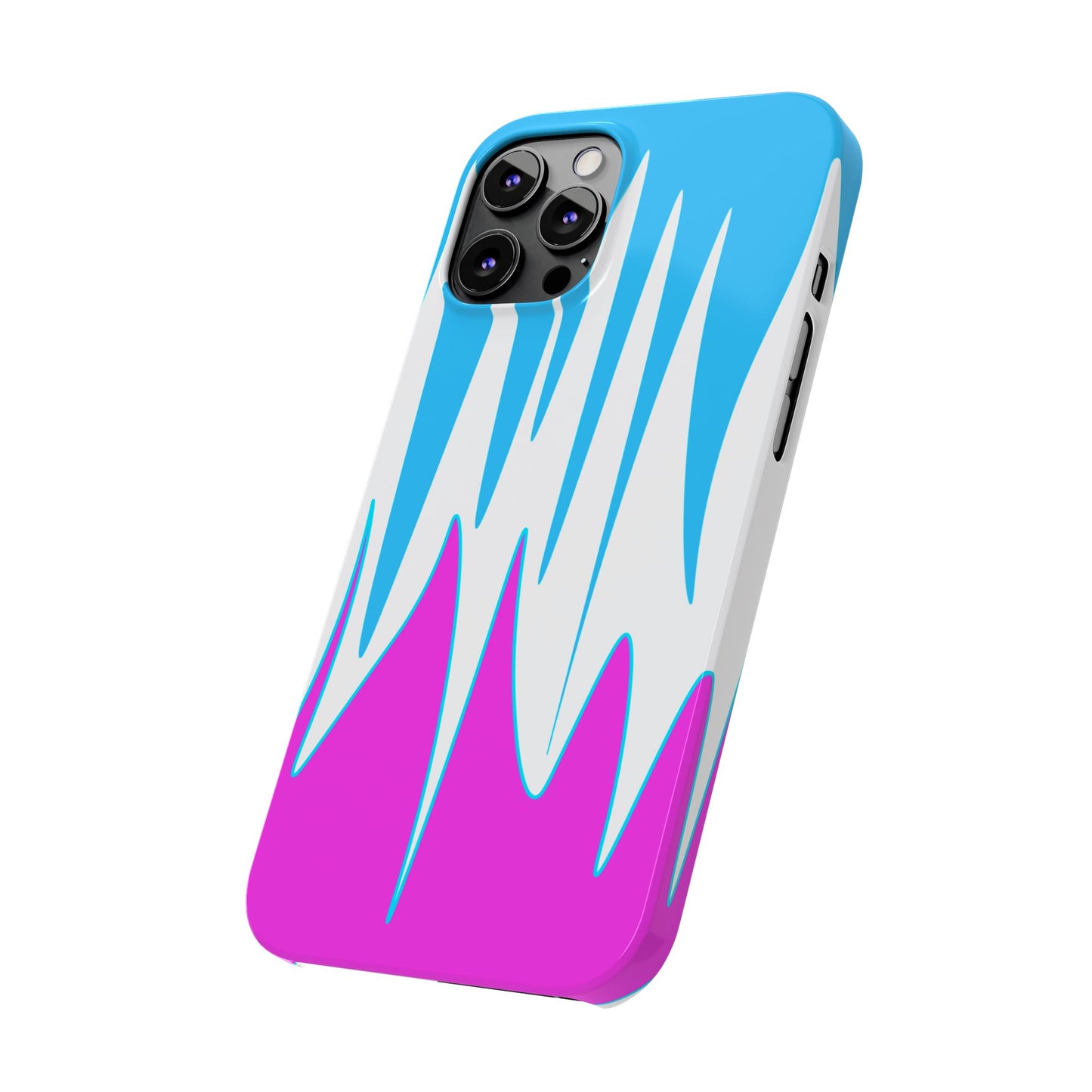 Vibrant Abstract Phone Case - Slim Fit, Phone Accessories, Custom Smartphone Case, Trendy iPhone Cover, Stylish Gift for Tech Lovers