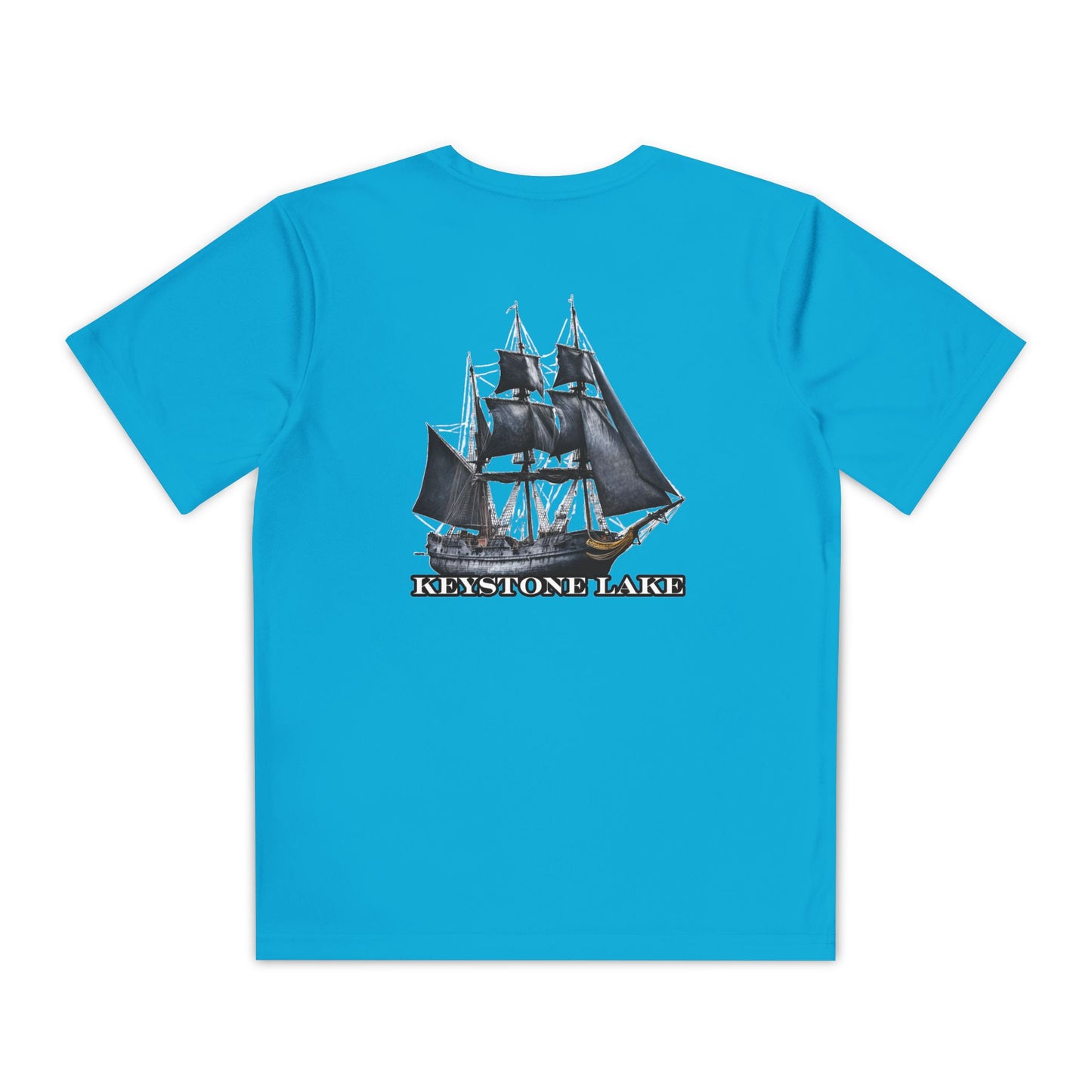 Keystone Lake Pirate Tee, Cool pirate shirt, Children's adventurous clothing, Gift for young explorers, Summer camp gear, Birthday present