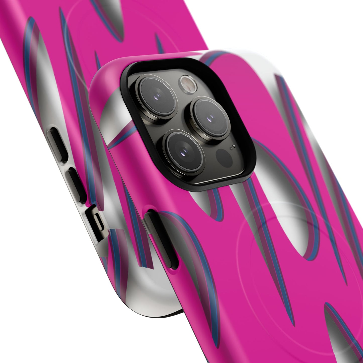 Bold Tough Magnetic Phone Case | Vibrant Pink Design